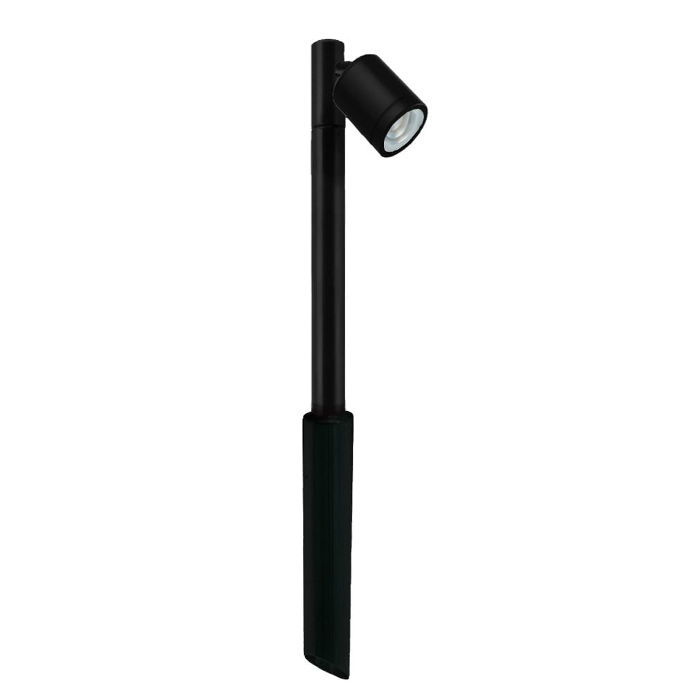 Hunza Pure LED Single Pole Light Retro - Powder Coat - Mains
