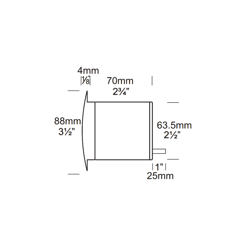 Hunza Step Light Louvre - Stainless Steel - Low Voltage