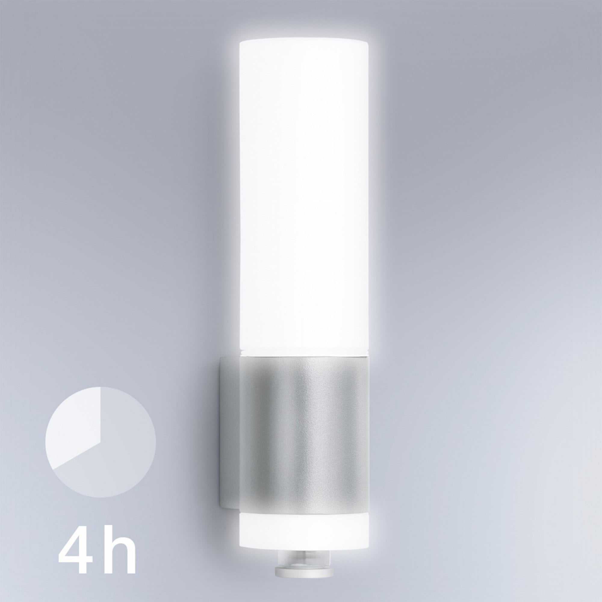 Steinel L 260 Wall light with PIR - Silver