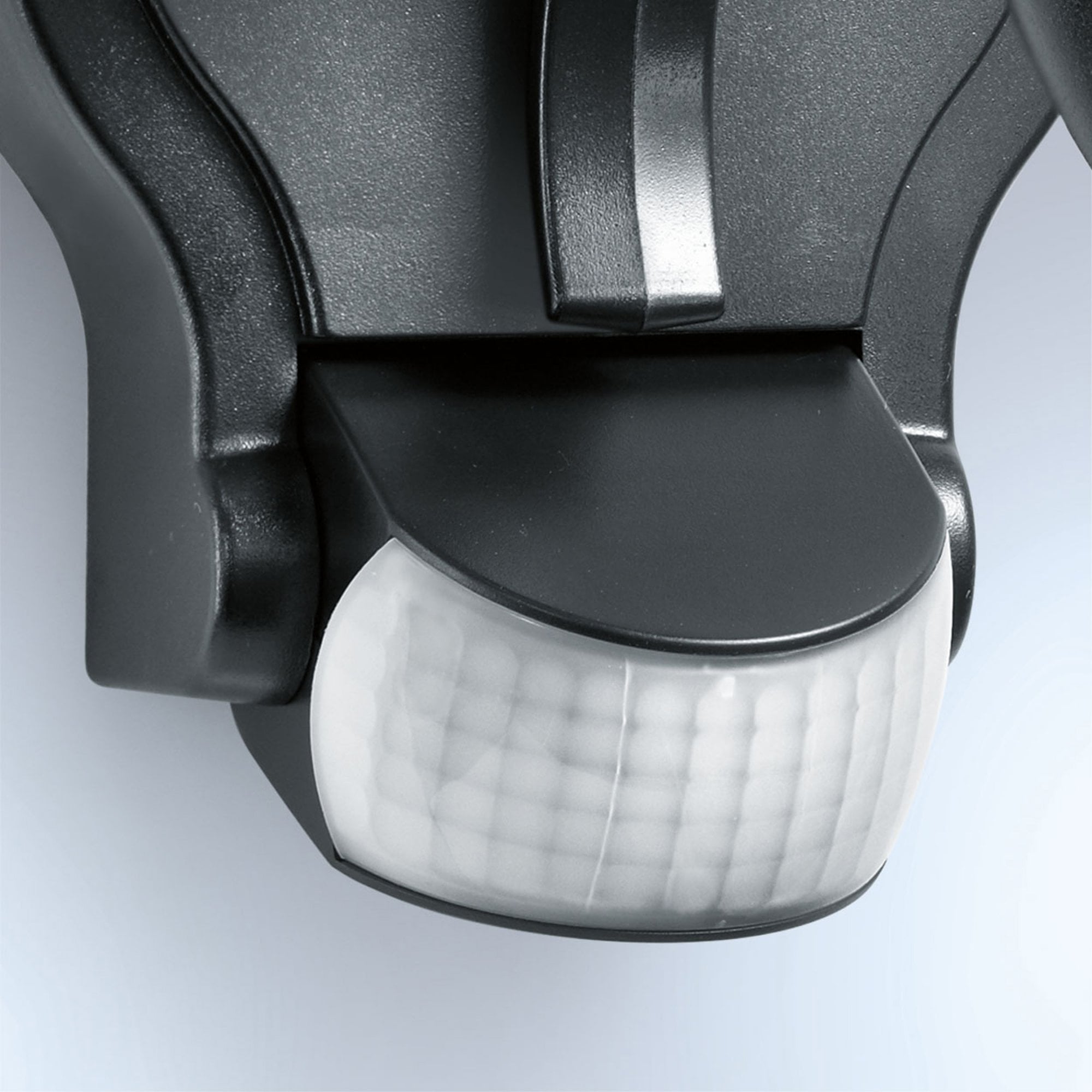 Steinel L 15 Classic Lantern Wall Uplight with 180 degree PIR - Black