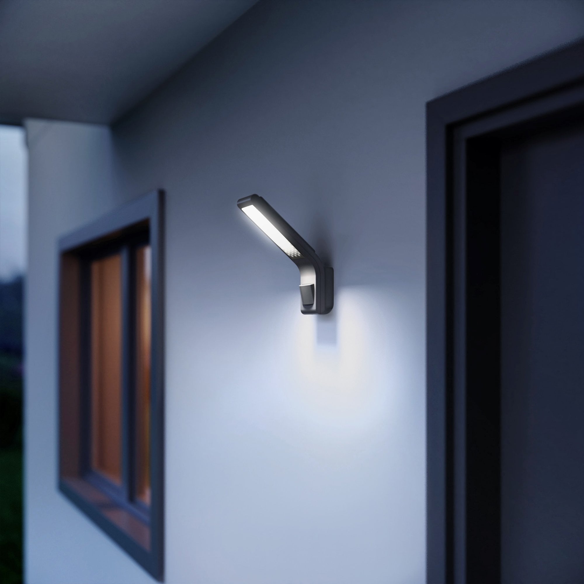Steinel XLED Slim LED Floodlight with PIR - Anthracite