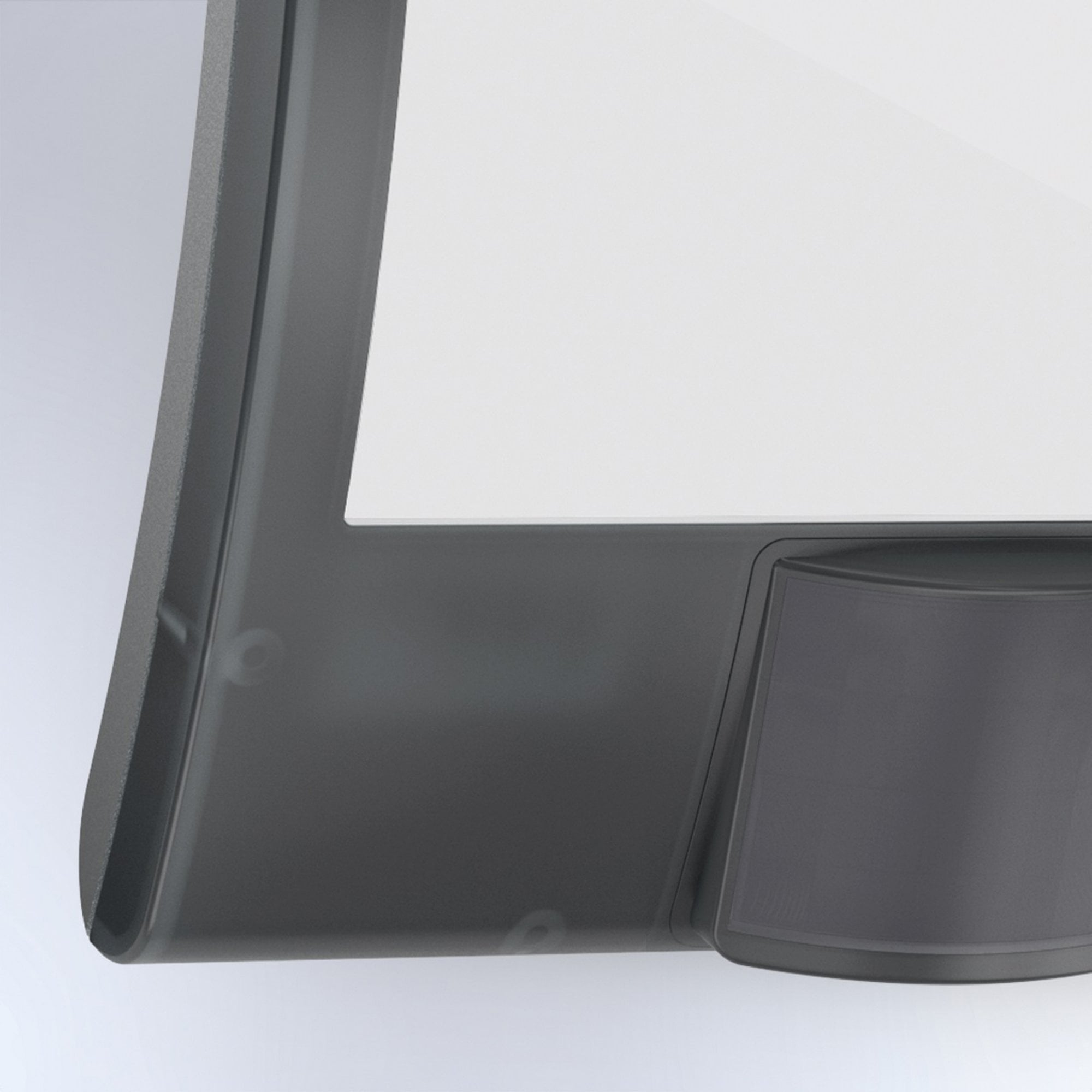 Steinel XLED Curved LED Floodlight with PIR - Anthracite