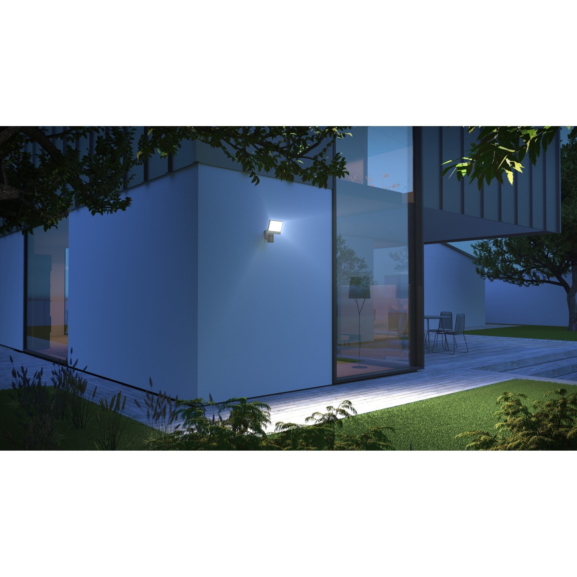Steinel XLED CAM 1 SC Anthracite - Sensor-Switched LED Floodlight