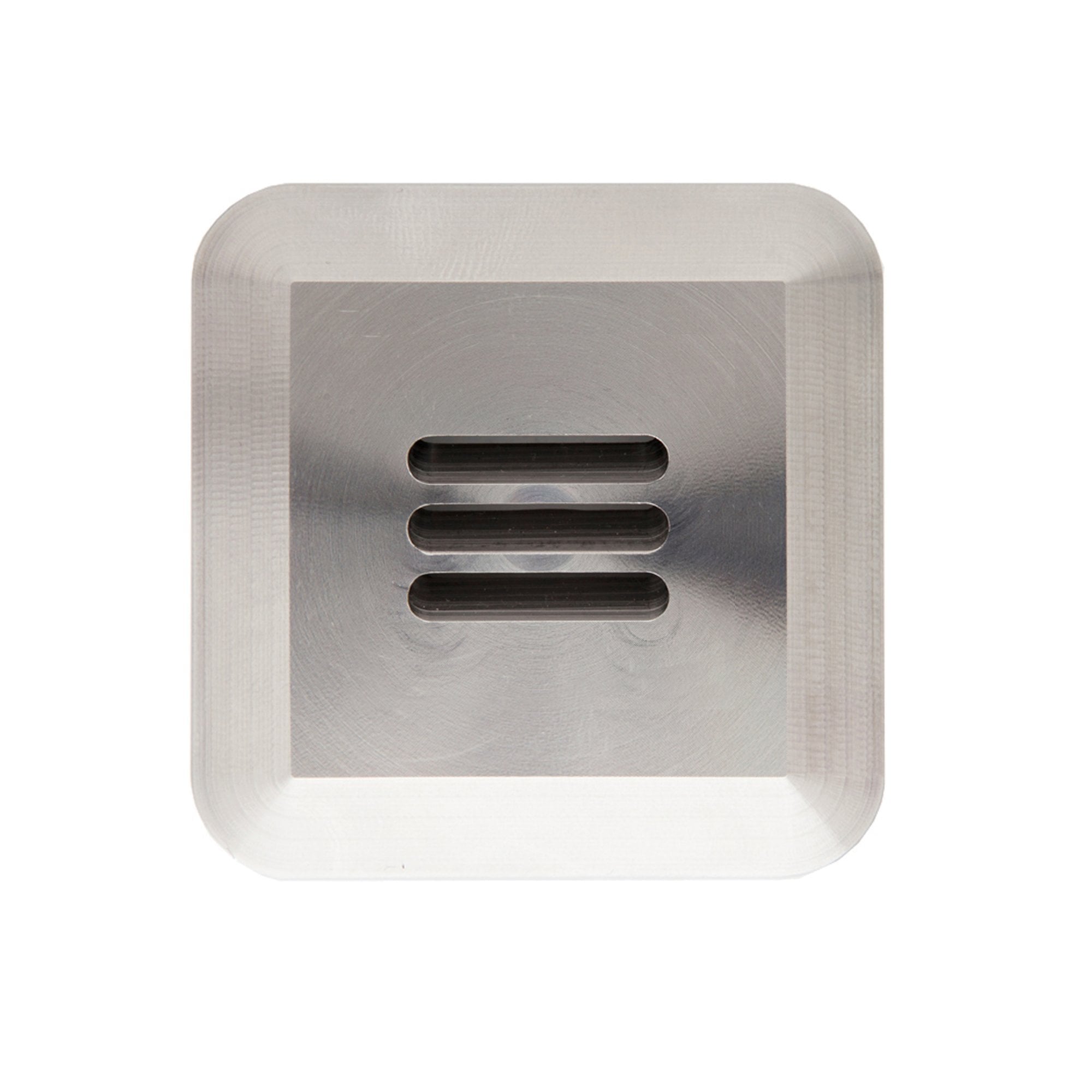 LuxR M2 Large Louvre Recessed - Stainless Steel - Low Voltage