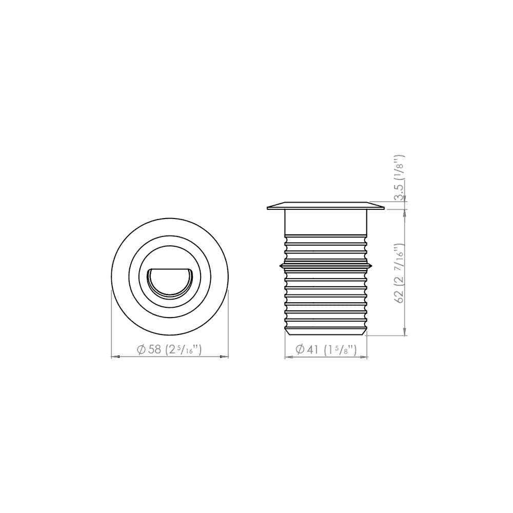 LuxR M2 Wall Washer - Powder Coat - Low Voltage