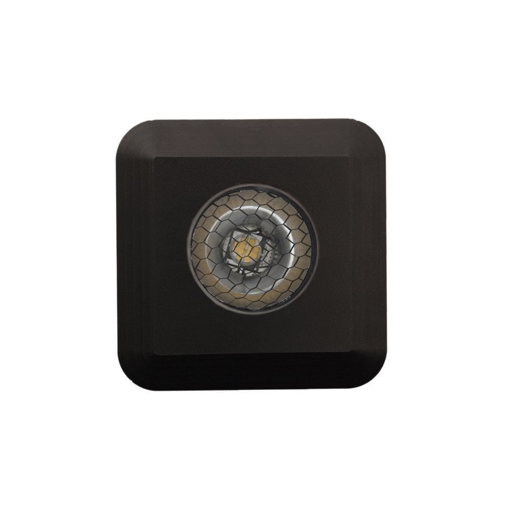 LuxR M4 Square Recessed - Powder Coat - Low Voltage