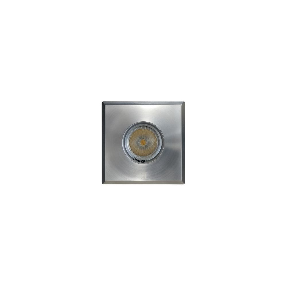 Hunza Pure LED Eave Light Square - Stainless Steel - Low Voltage