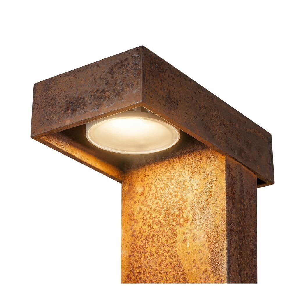 SLV Rusty Pathlight 70 LED Bollard