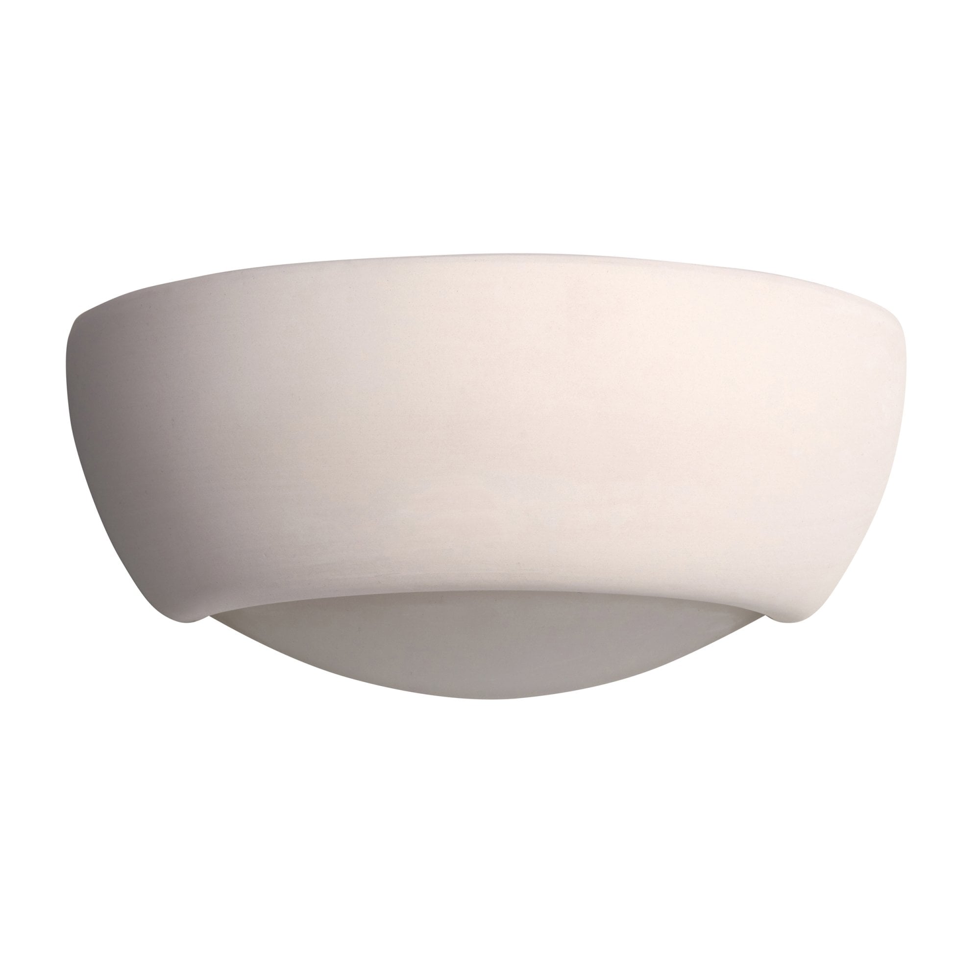 Endon Eton Single Light Wall Light - Unglazed Ceramic