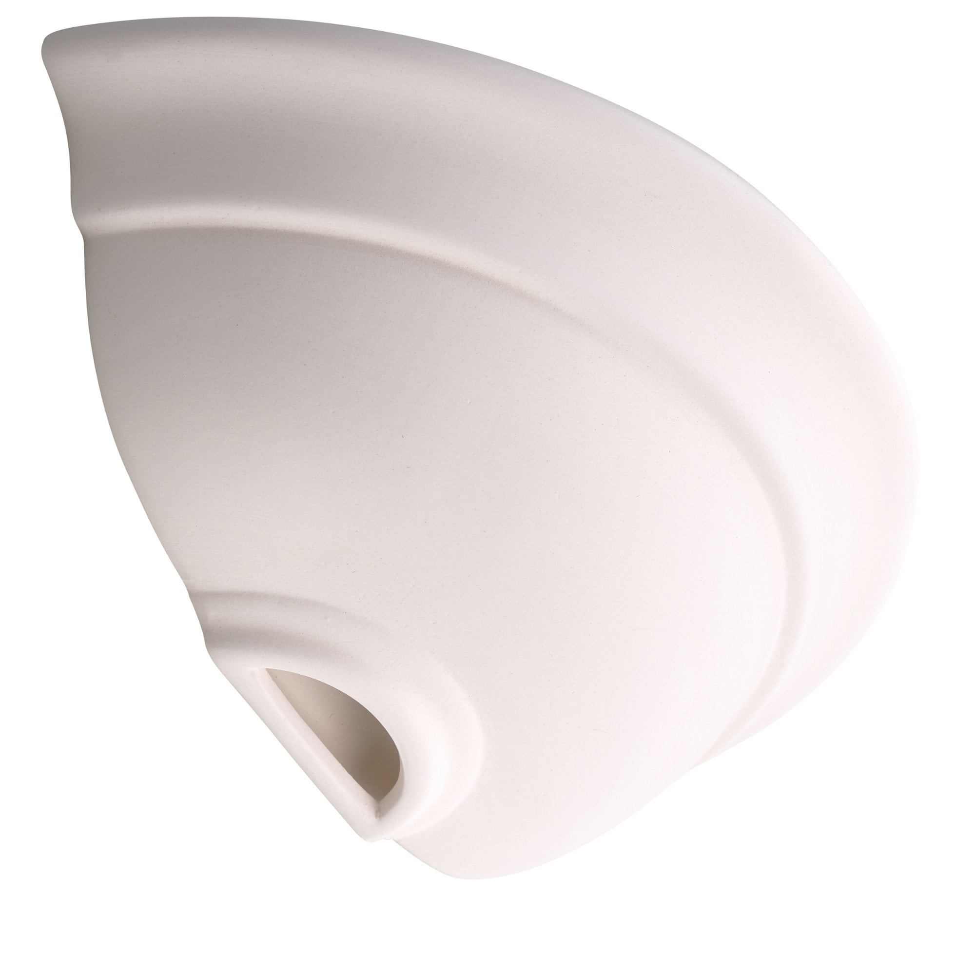 Endon Hillside Single Light Wall Light - Unglazed Ceramic