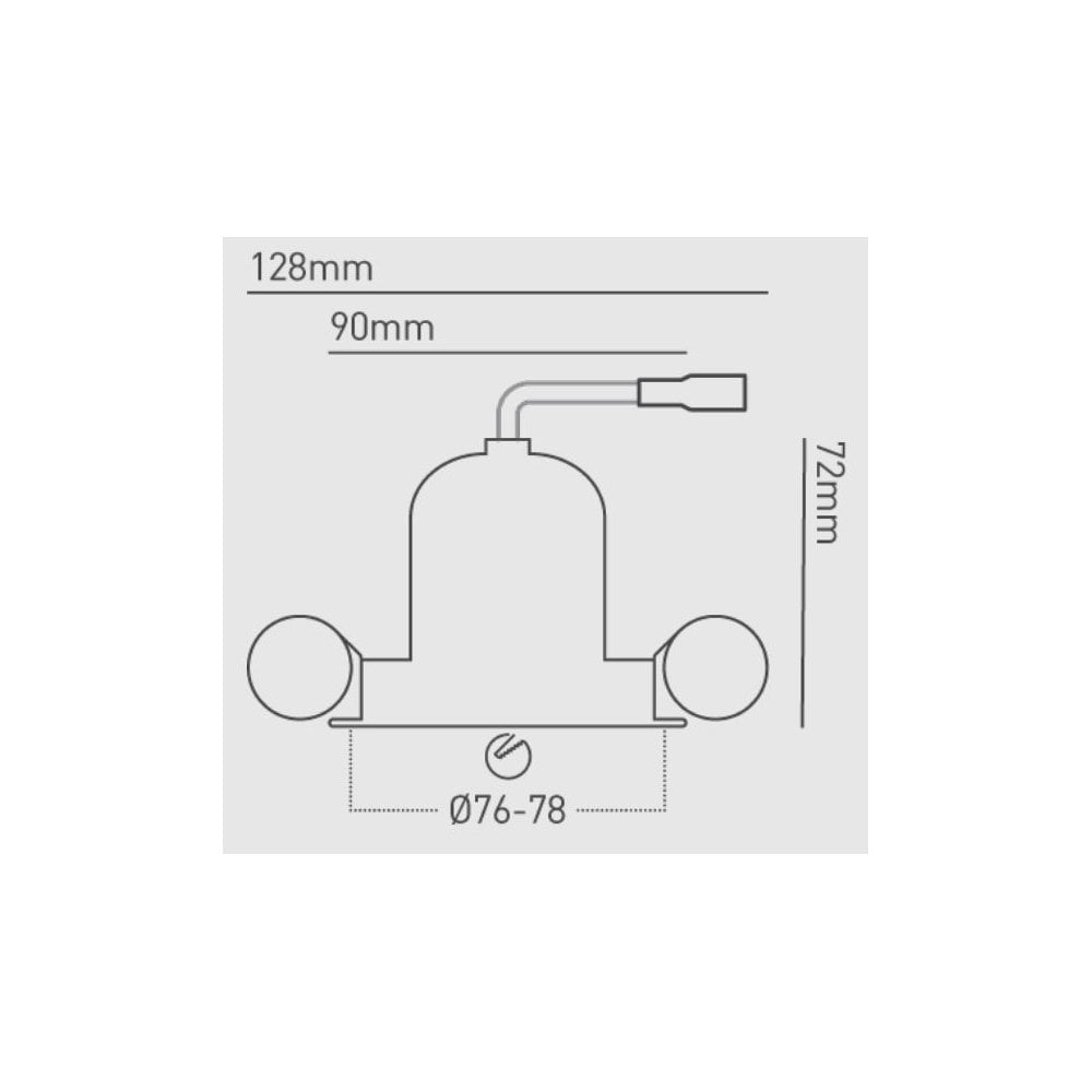 Collingwood 1901 Adjustable Round Downlight - All White (Fire-Rated)