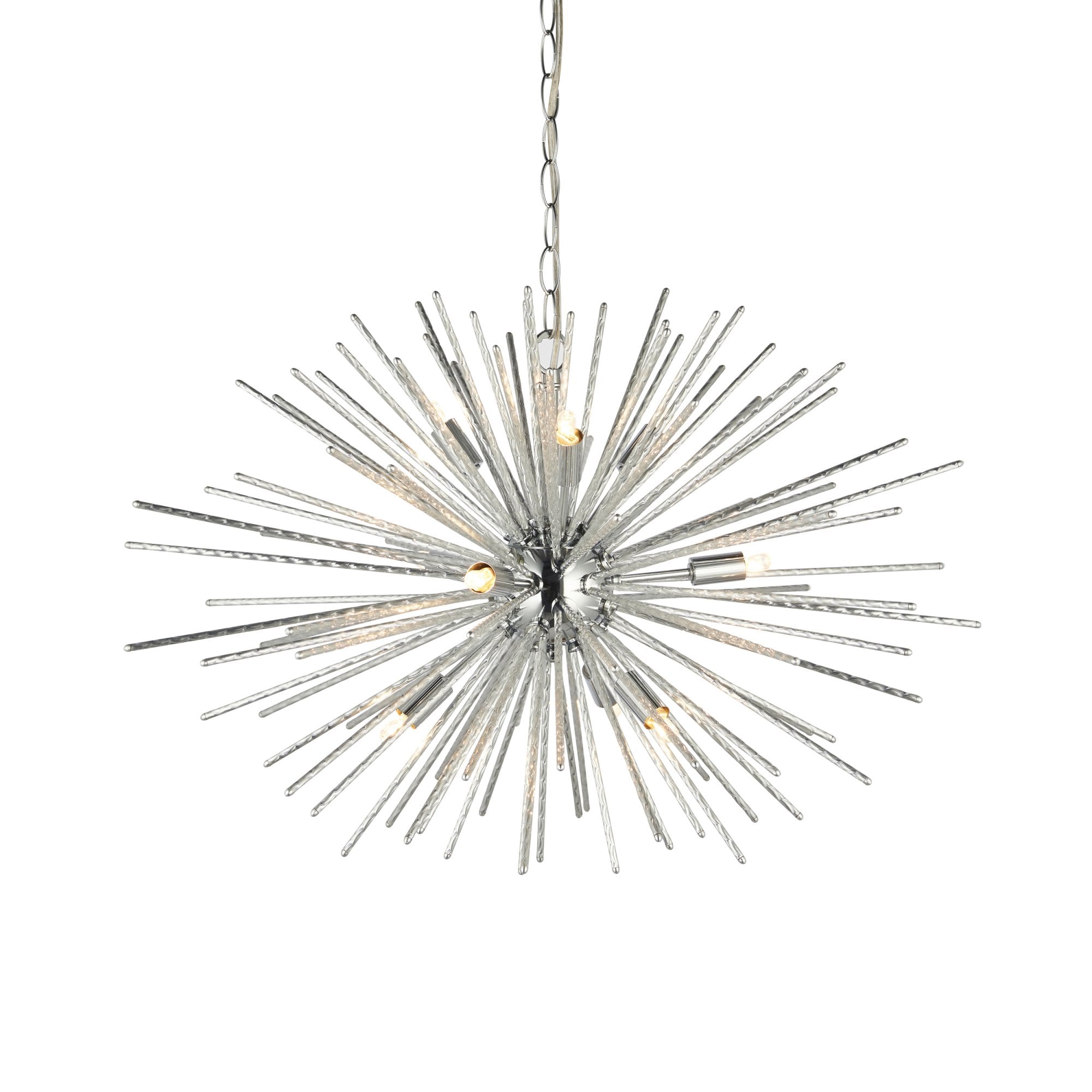 Endon Lena 9 Light Pendant - Chrome Plate