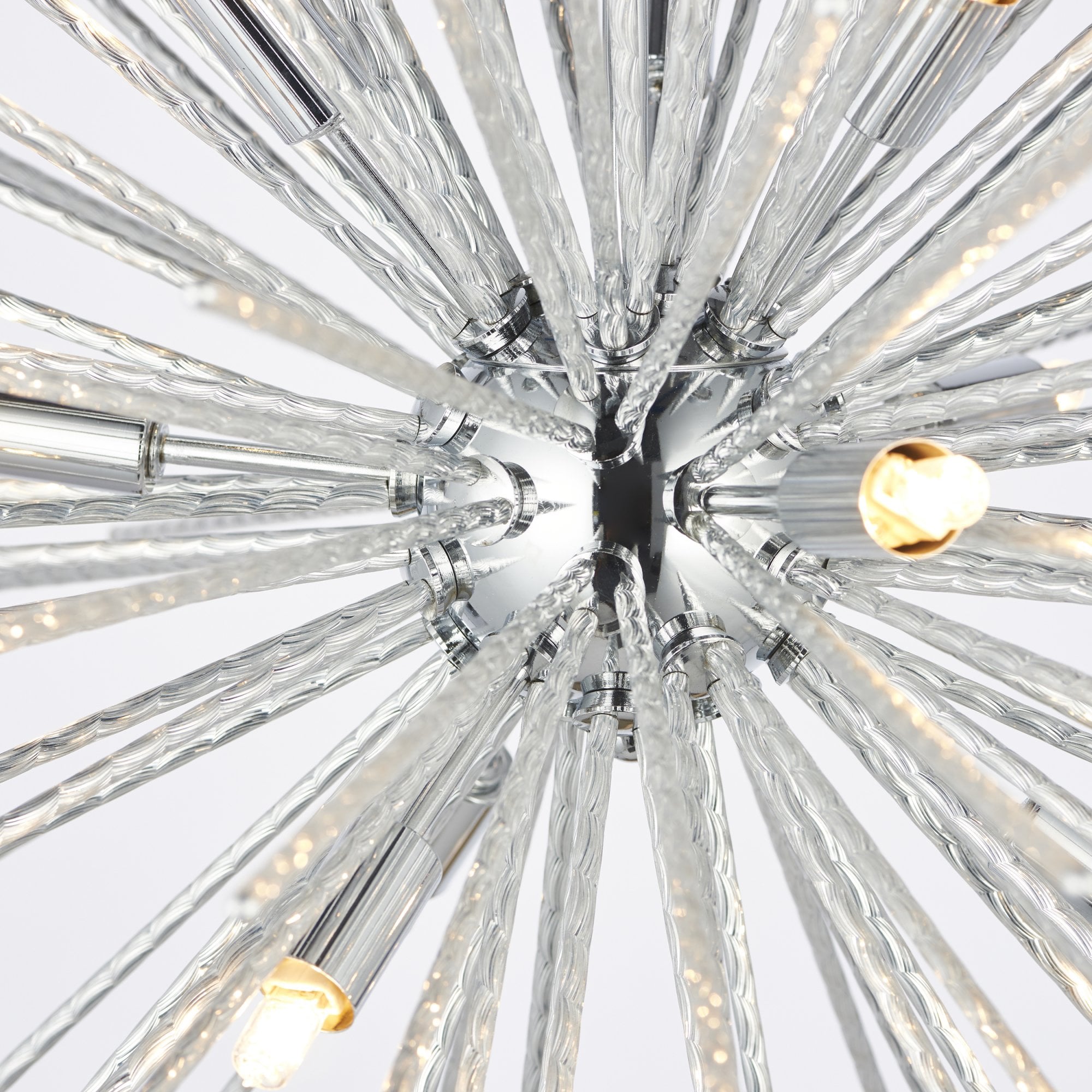 Endon Lena 9 Light Pendant - Chrome Plate