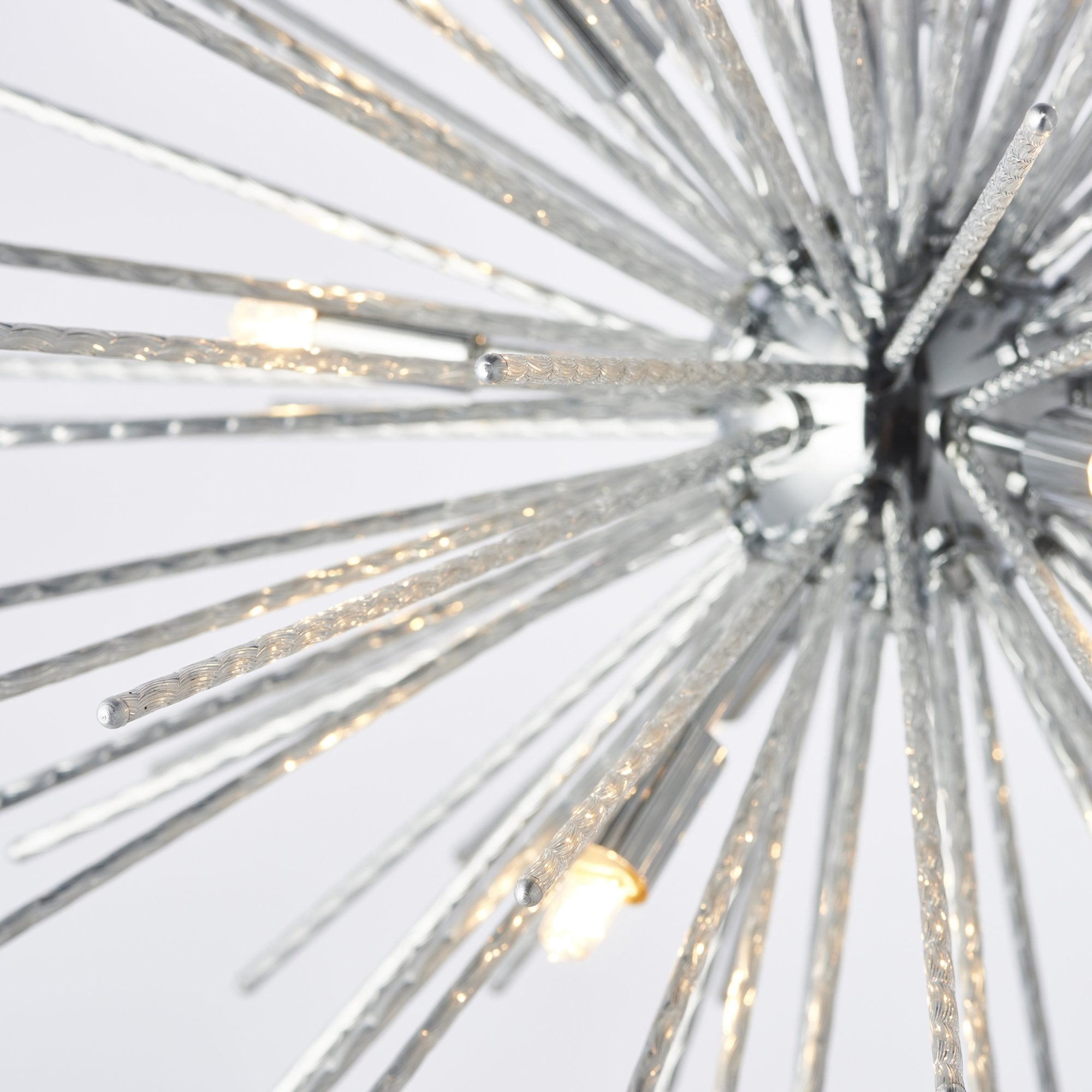 Endon Lena 9 Light Pendant - Chrome Plate