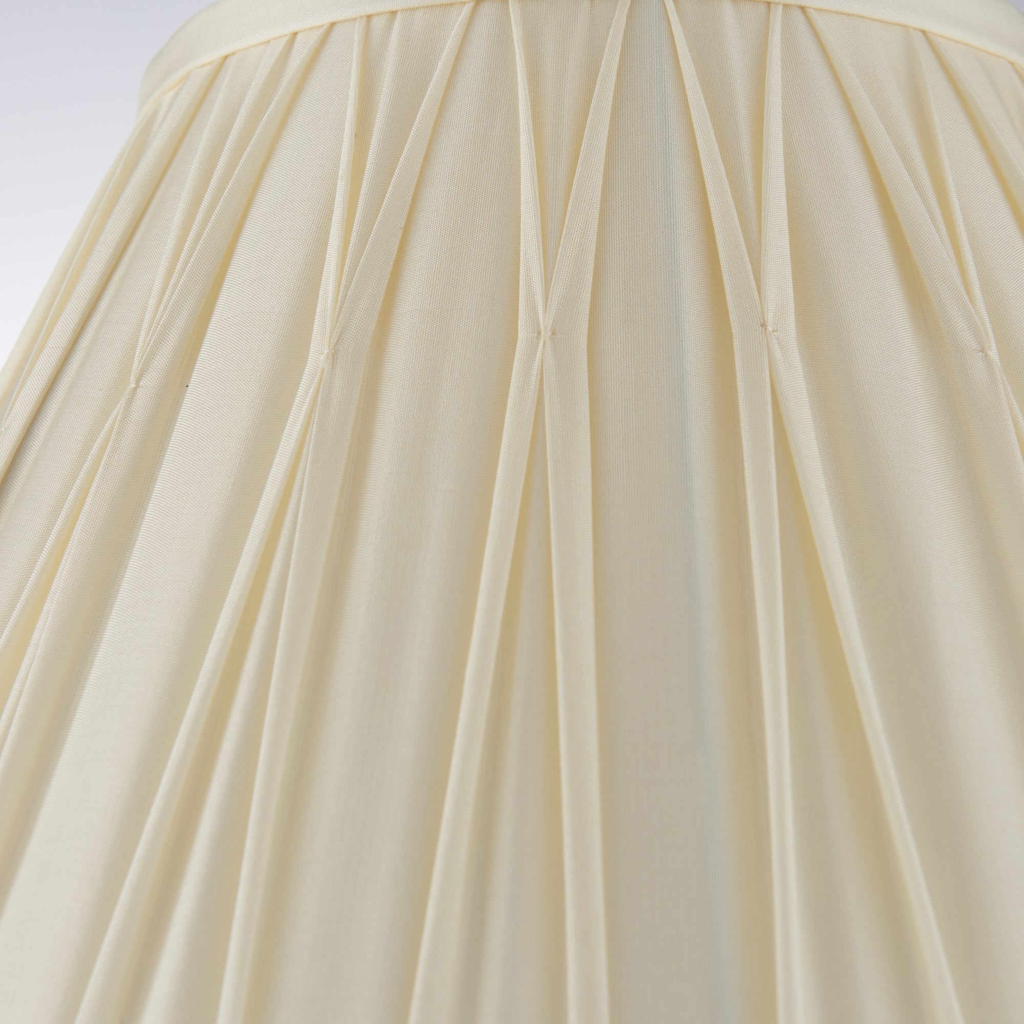 Endon Chatsworth 12" Single Light Shade - Ivory Silk - Shade Only