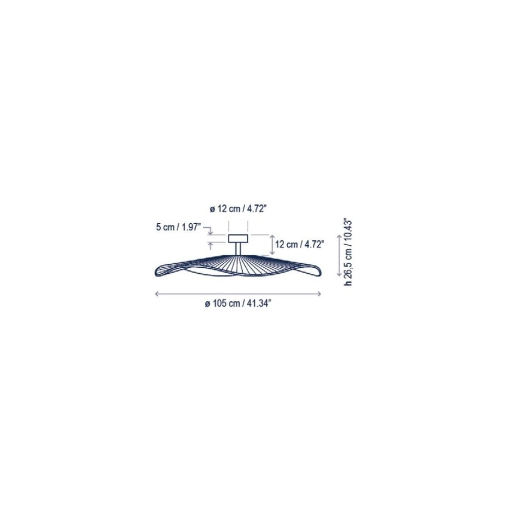 Bover Mediterránia PF/105 Outdoor Ceiling Light