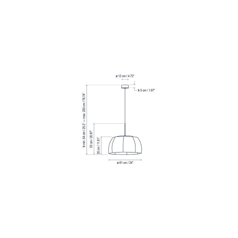 Bover Tanit S/61 Large Pendant