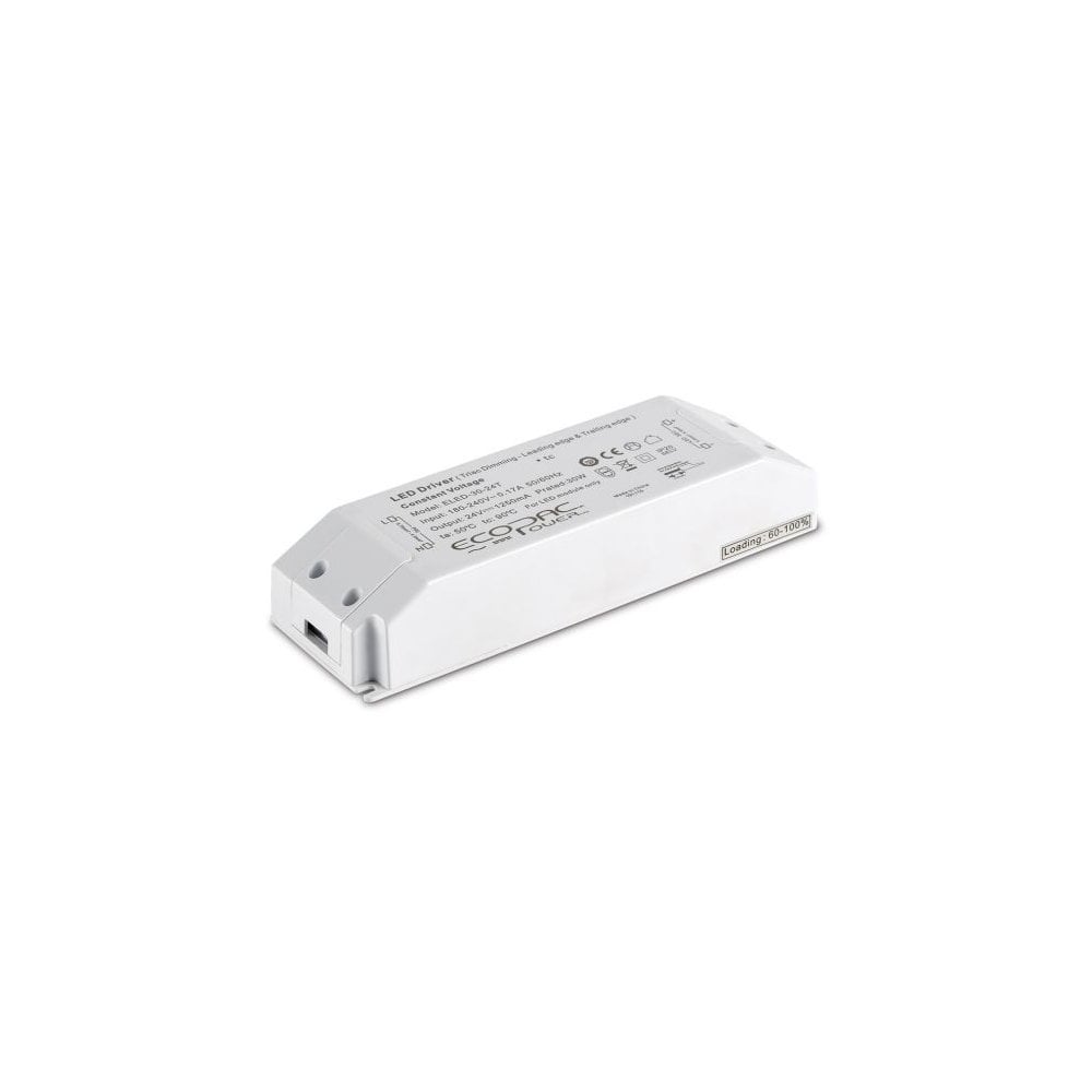 Collingwood PSMD3024 30W 24V Driver - IP20 - Mains Dimmable
