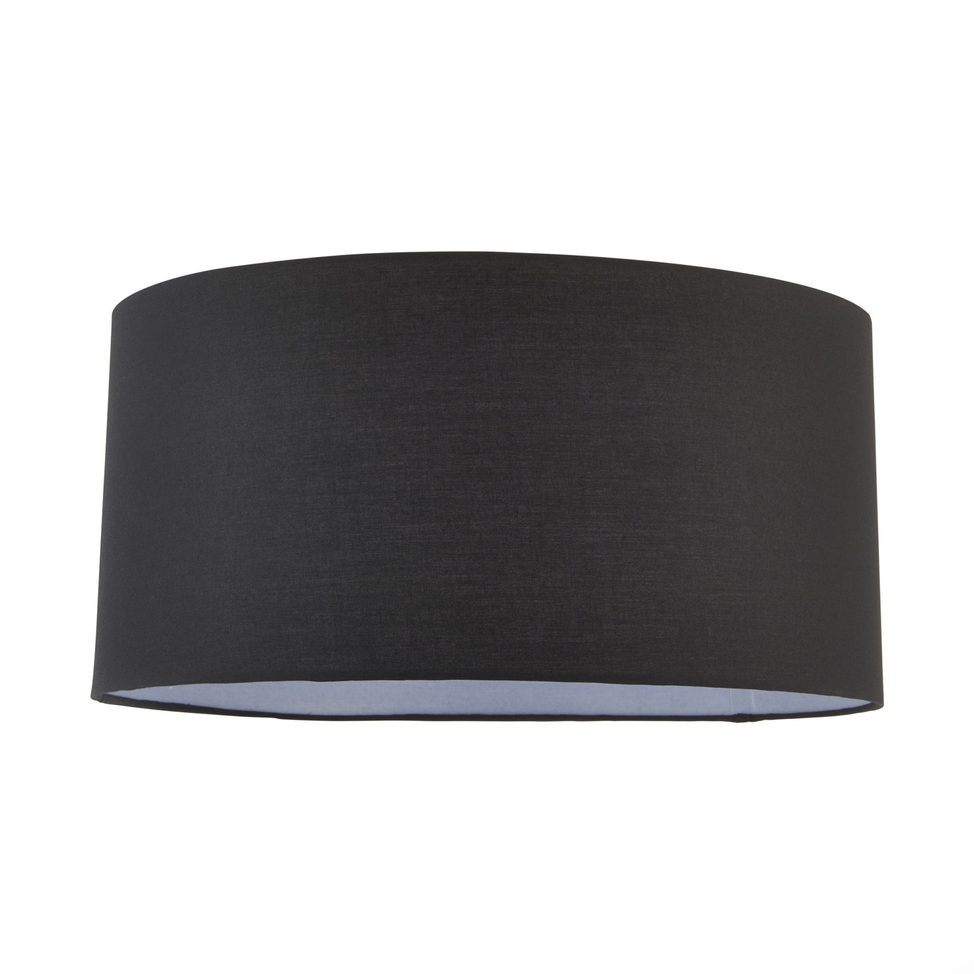 Endon Cylinder 20 Inch Shade - Black Cotton - Shade Only