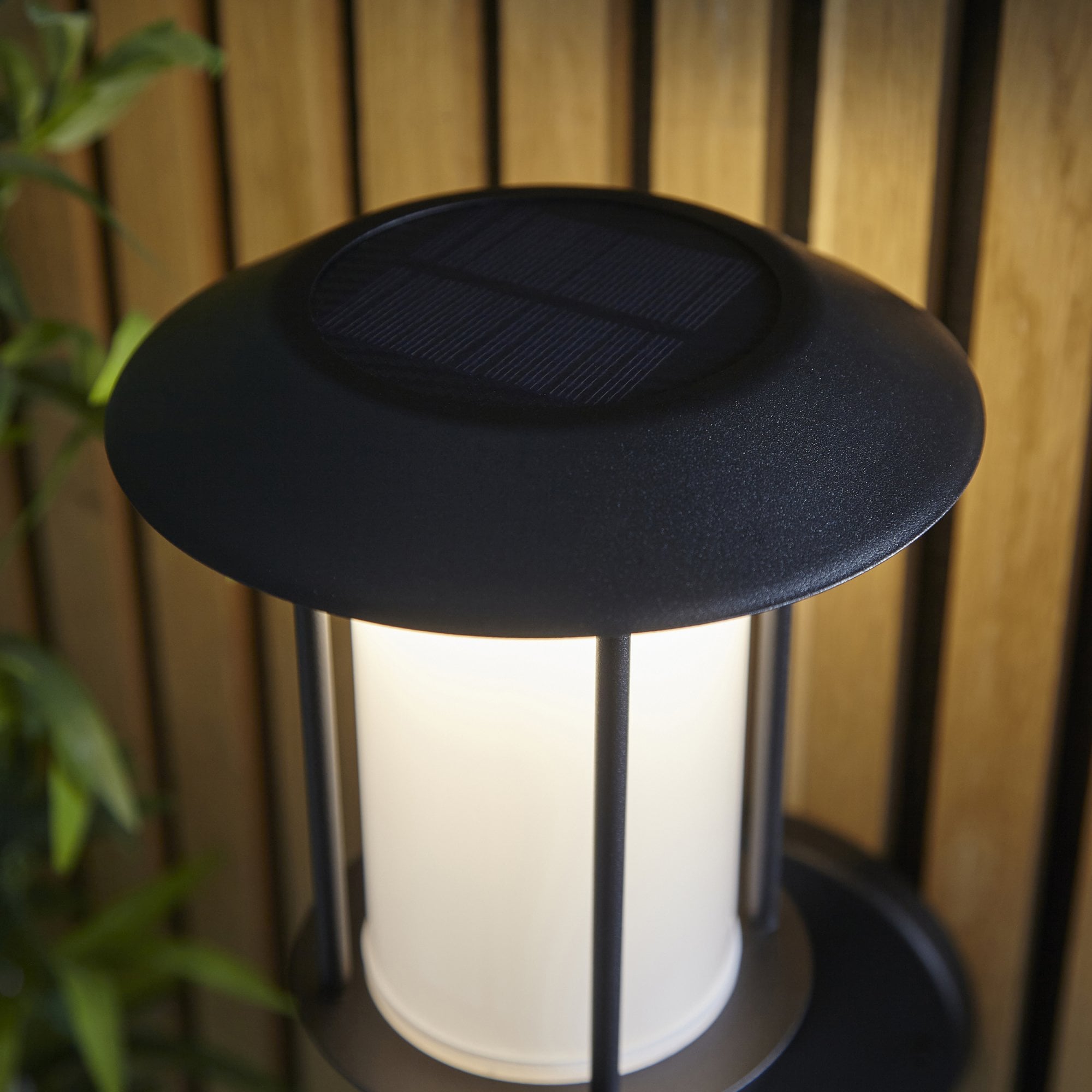 Endon Tarrow IP44 Wall Light, Photocell & PIR - Matt Black