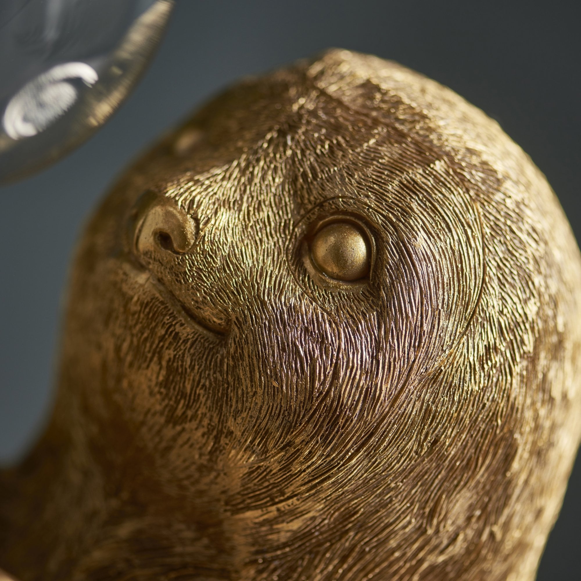 Utopia Sleepy Sloth Table Lamp - Vintage Gold