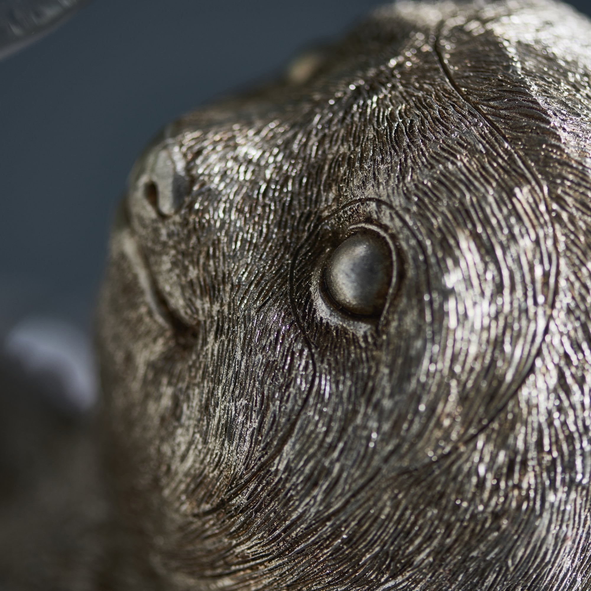 Utopia Sleepy Sloth Table Lamp - Vintage Silver