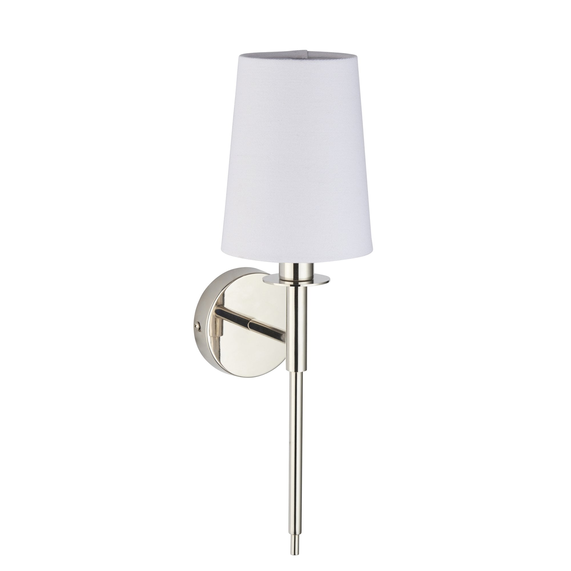 Utopia The Classic Wall Light - Bright Nickel