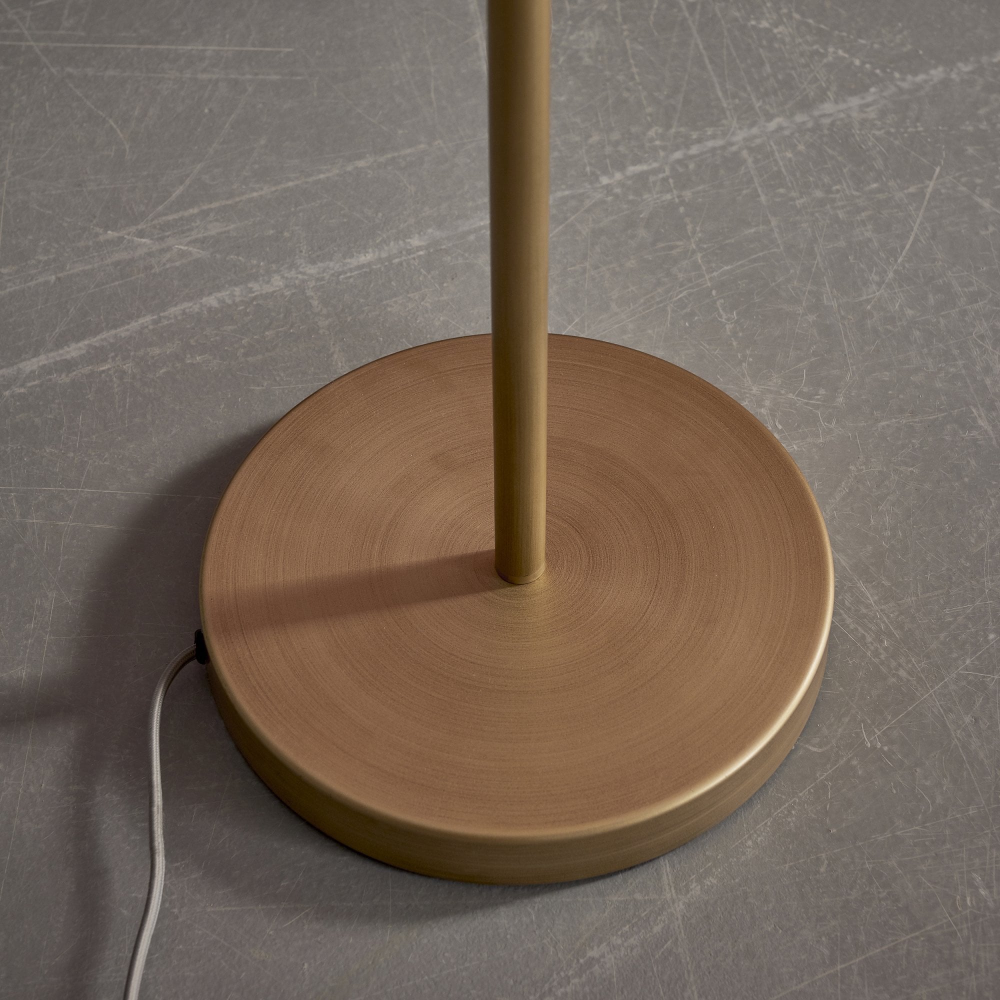 Utopia Saturn Floor Lamp - Brushed Gold