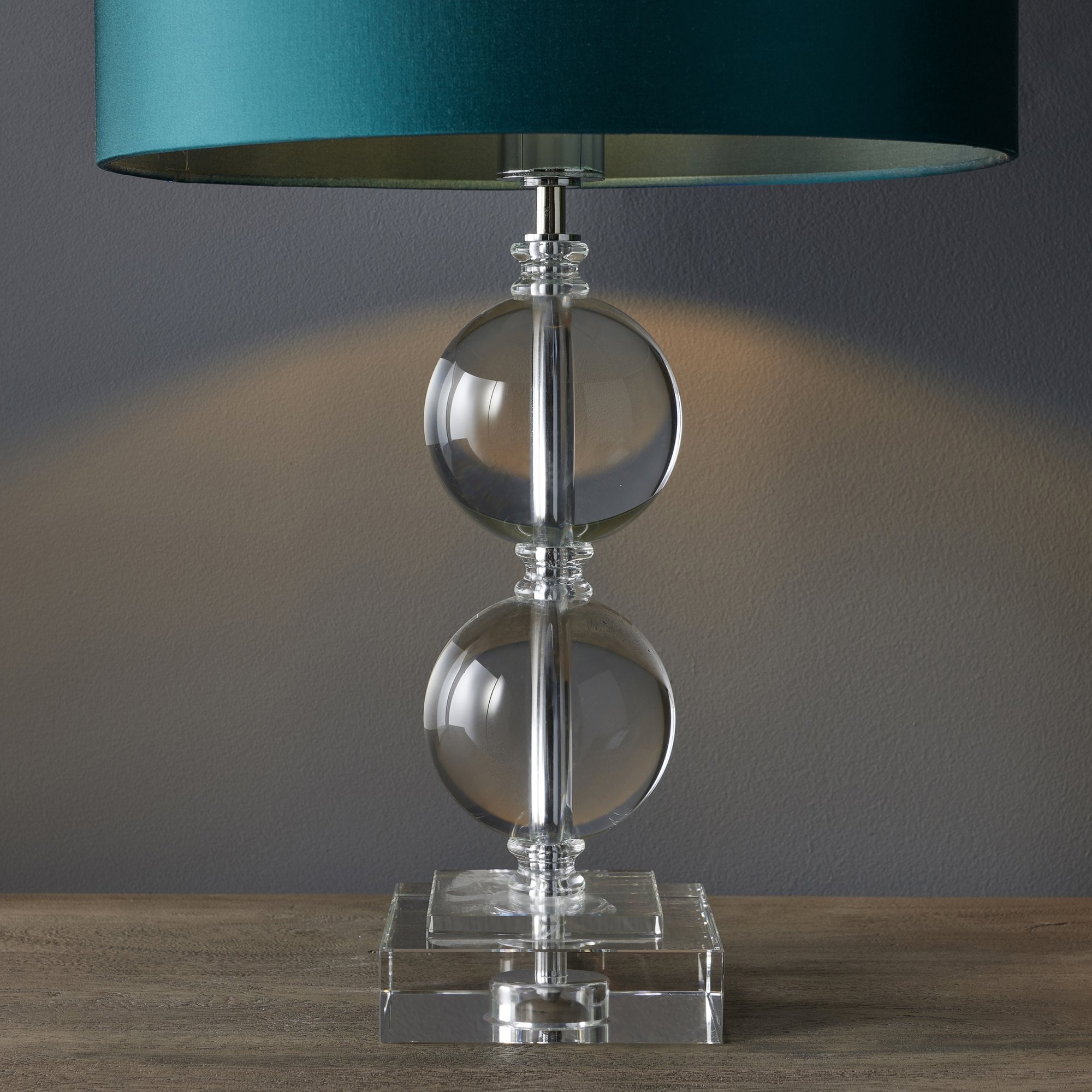 Utopia Neptune Table Lamp - Clear Crystal Base Only - 43cm Tall