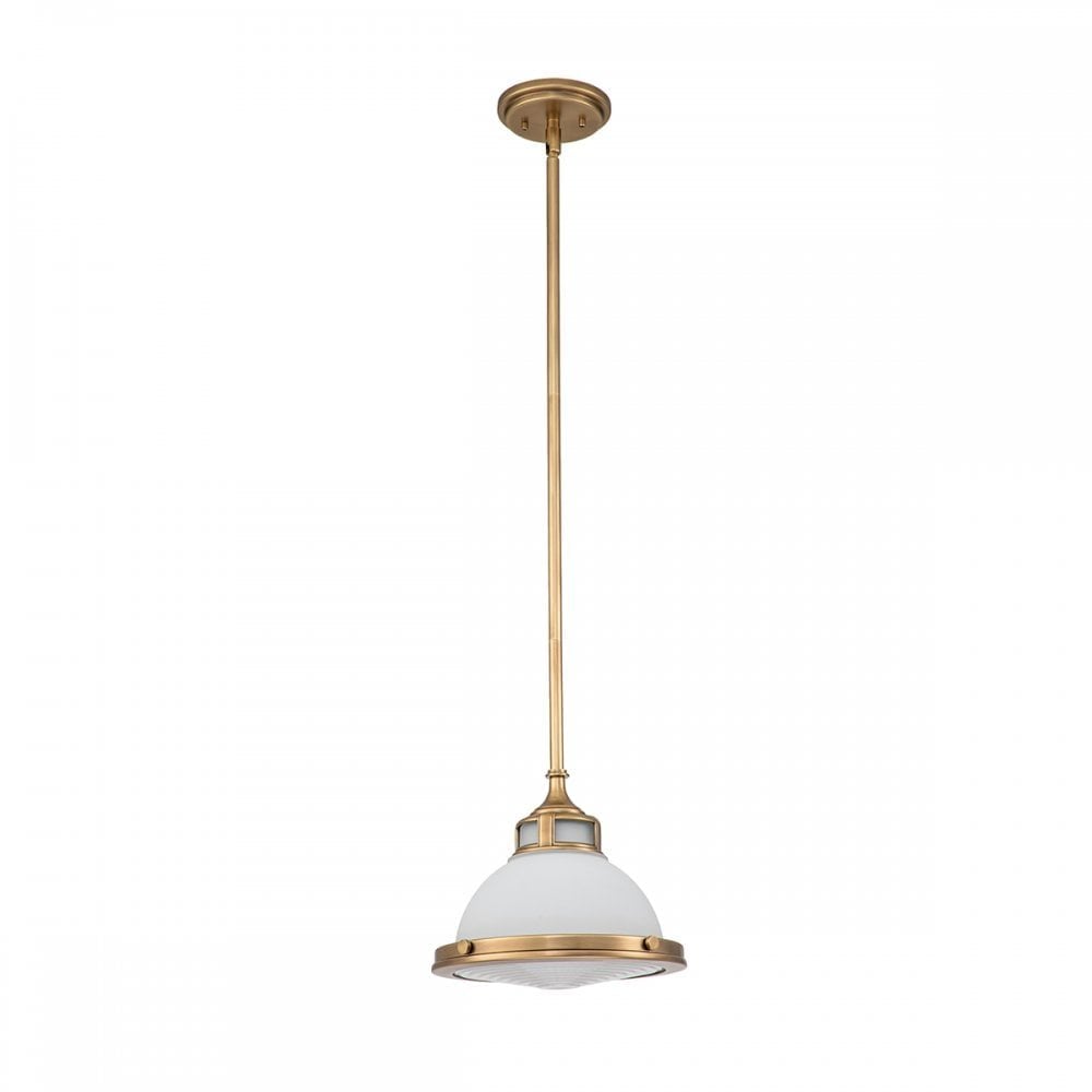 Hinkley Amelia Single Mini Pendant - Heritage Brass