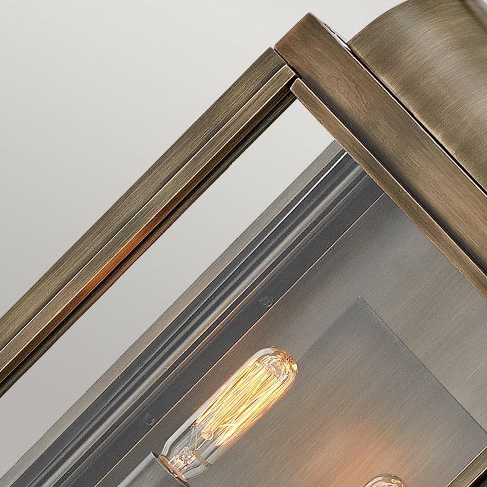 Hinkley Sag Harbor 2 Light Medium Wall Lantern - Painted Burnished Bronze