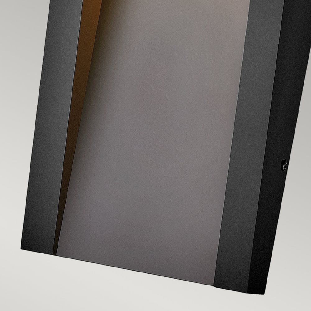 Hinkley Taper LED Wall Lantern 380mm - Textured Black
