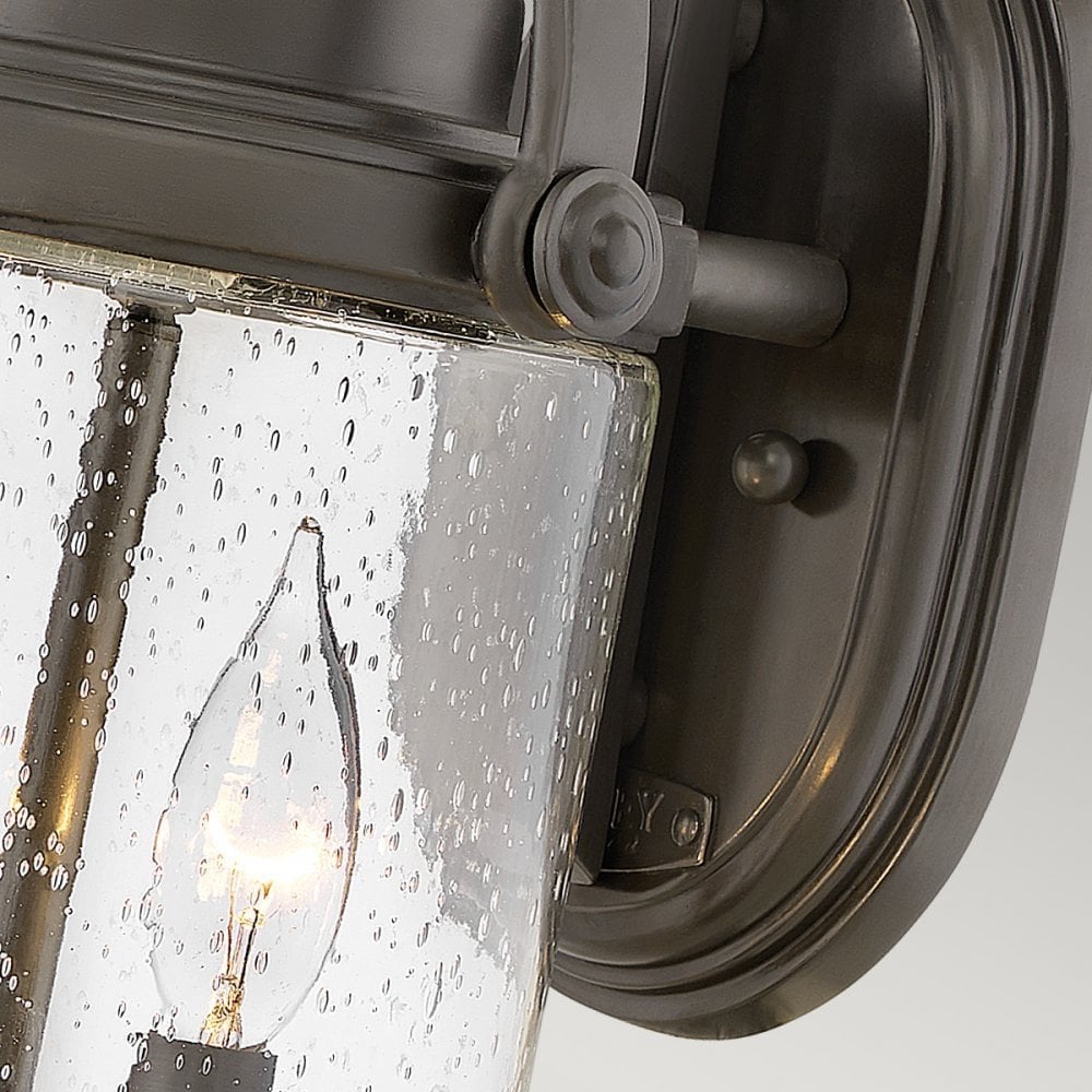 Hinkley Willoughby 2 Light Wall Lantern - Oil Rubbed Bronze