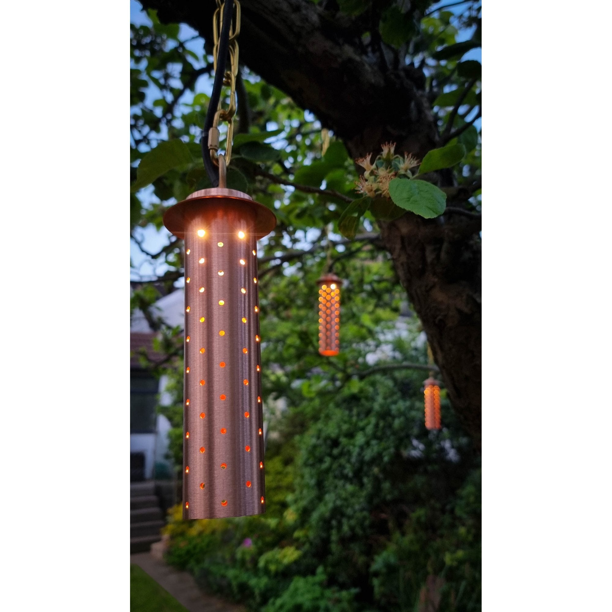 Starry IP67 LED Outdoor Hanging Light - Copper