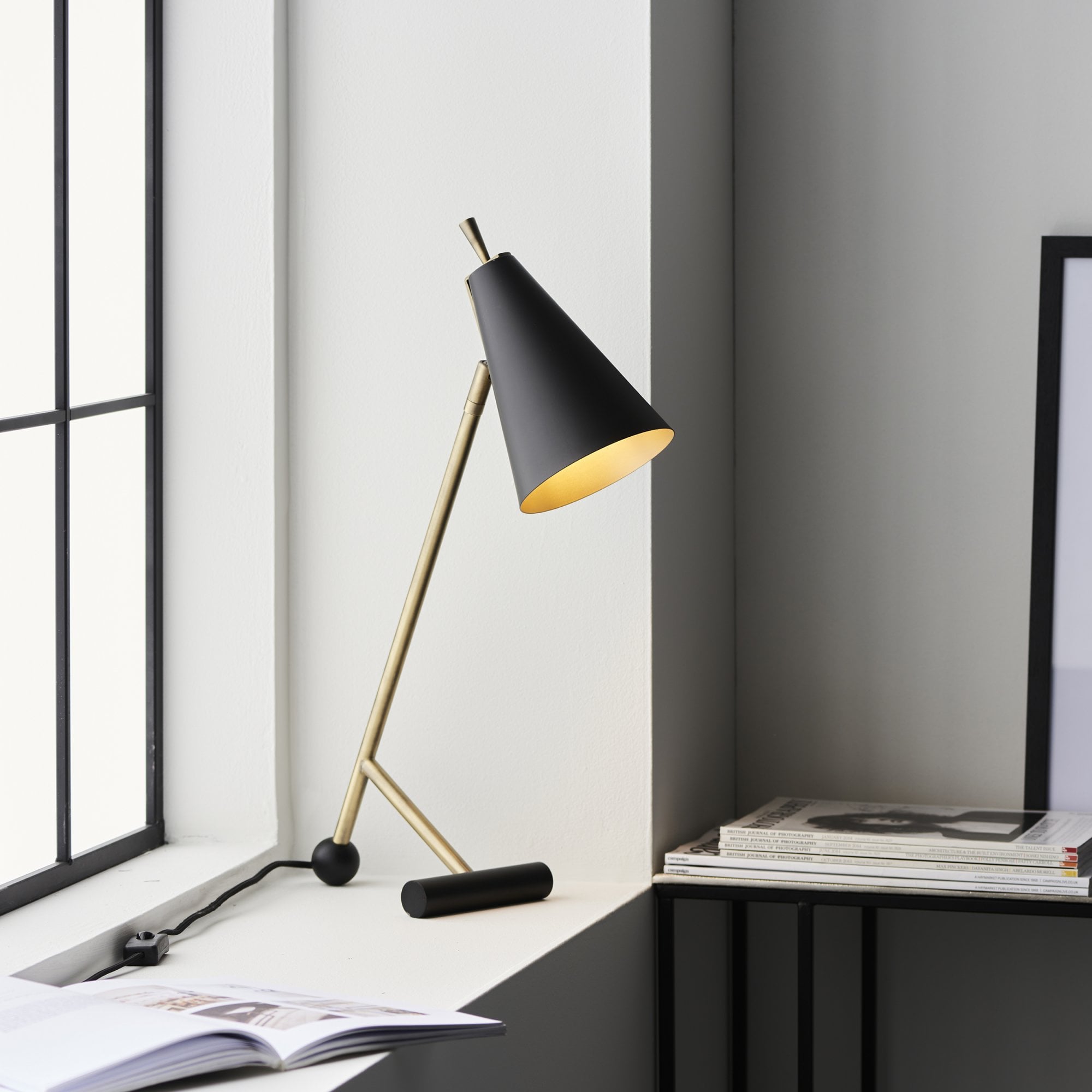 Utopia Robot Reading Lamp - Matt Black
