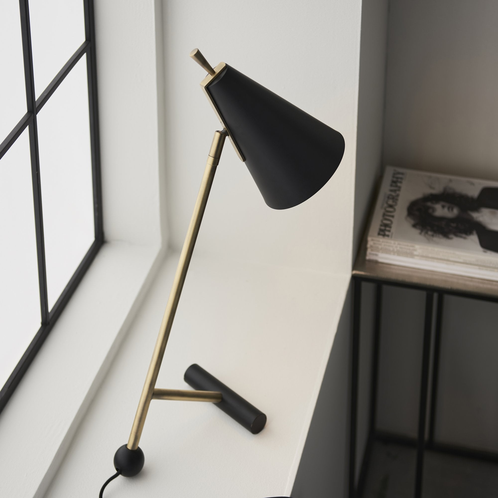 Utopia Robot Reading Lamp - Matt Black
