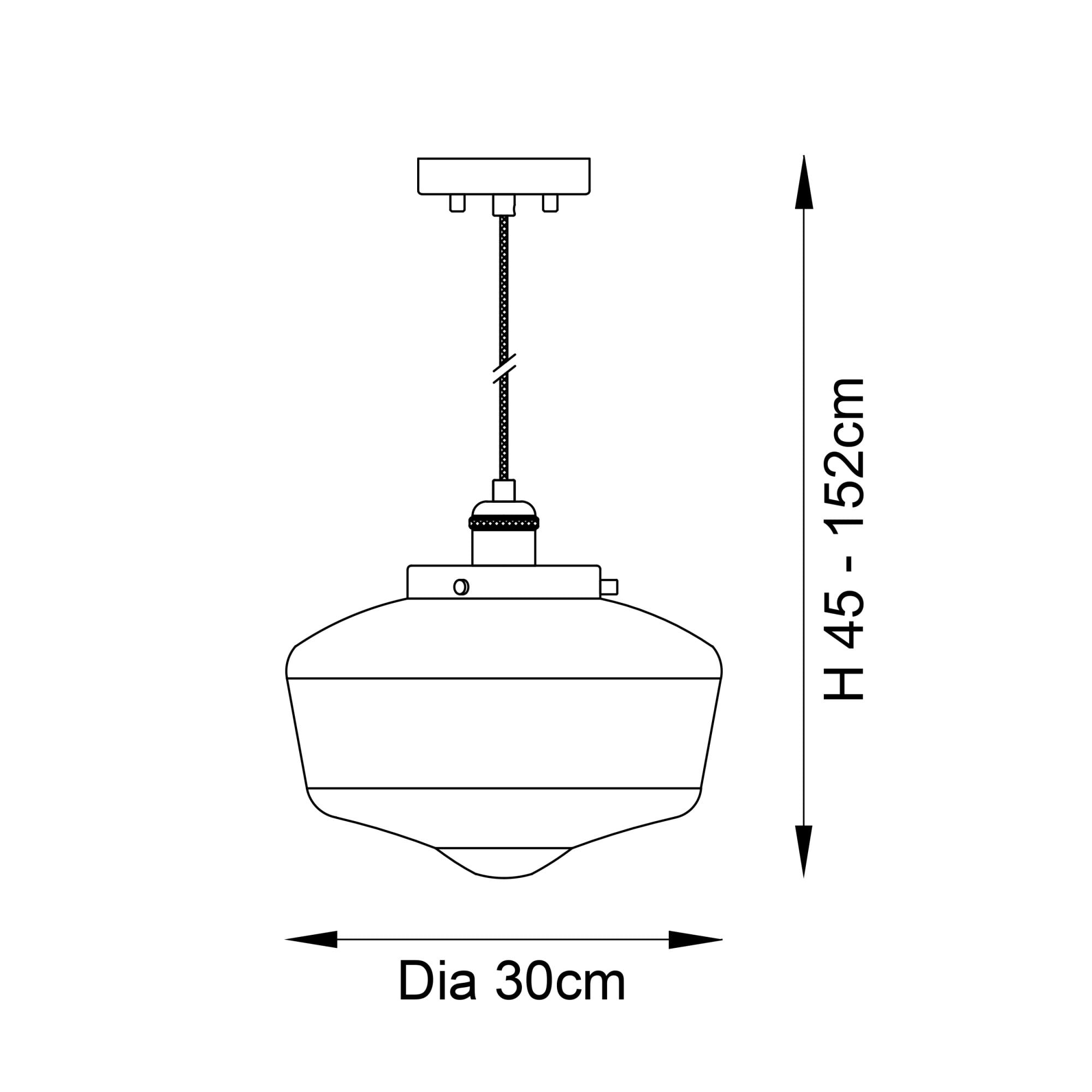 Endon Camberley Pendant Ceiling Light - Bright Nickel With Opal Glass