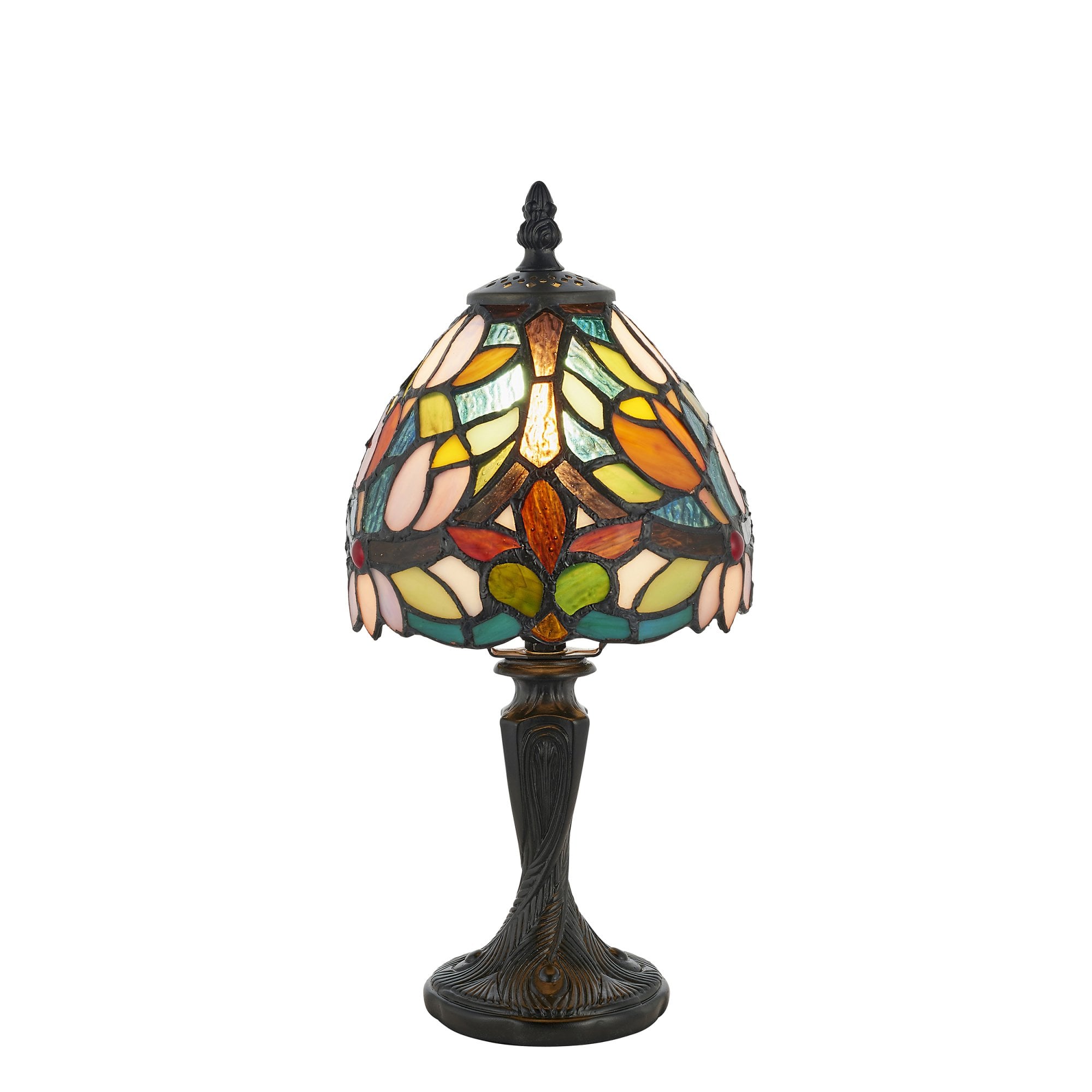 Interiors 1900 Sylvette Mini Table Lamp - Tiffany Glass