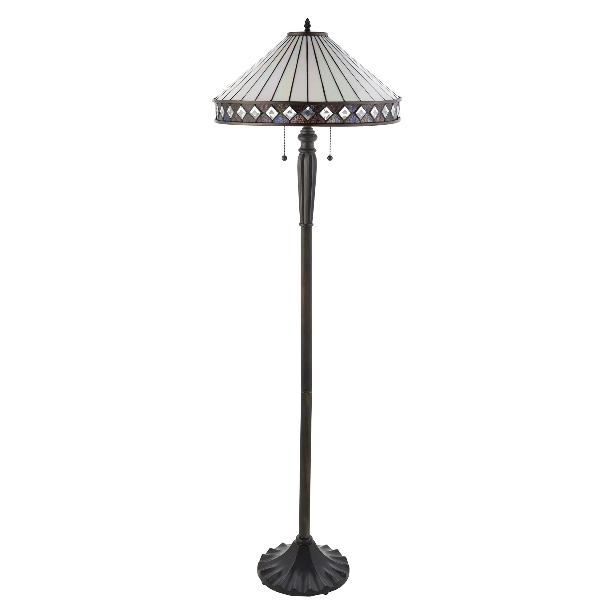 Interiors 1900 Fargo Floor Lamp - Tiffany Glass