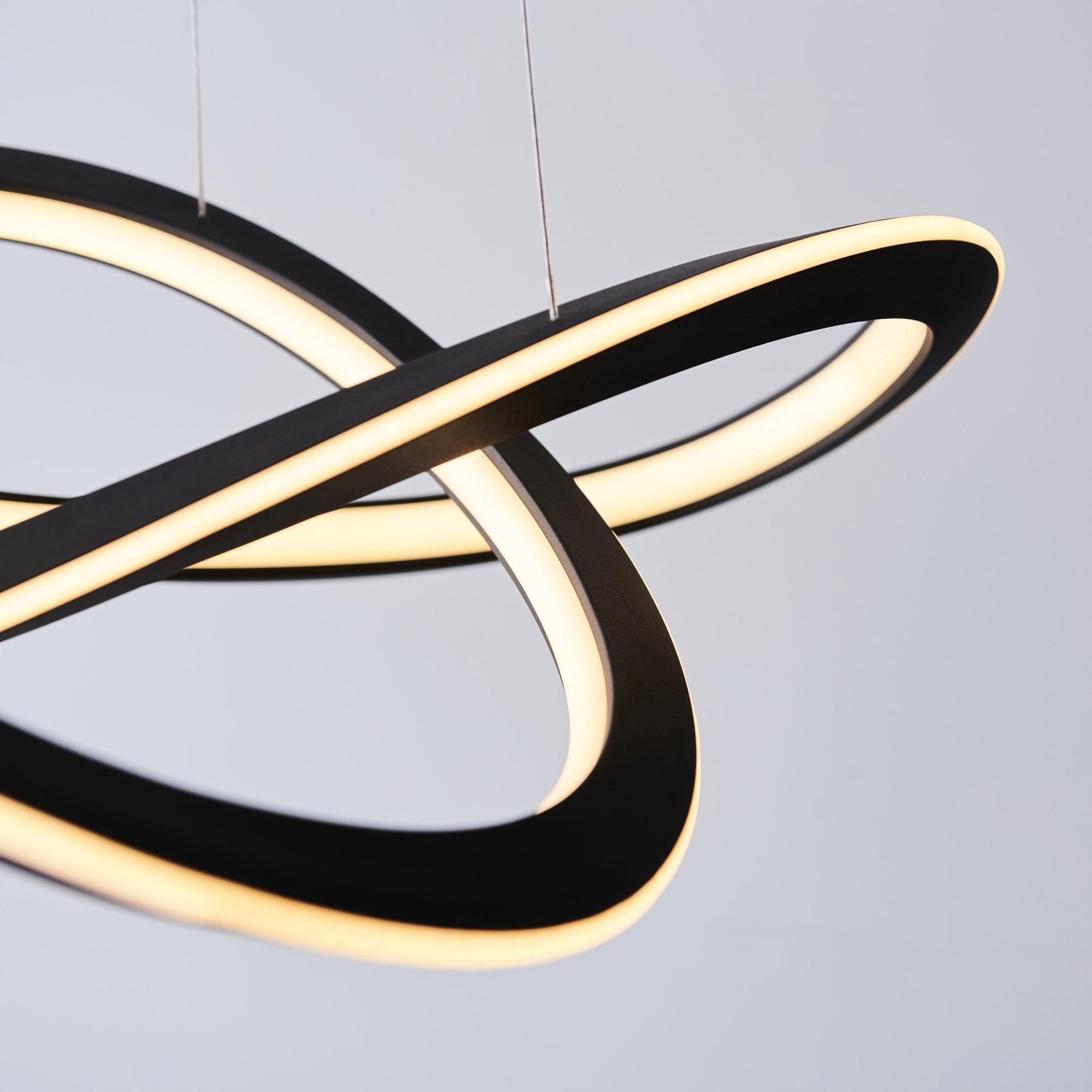 Endon Espina LED Ceiling Pendant - Textured Black