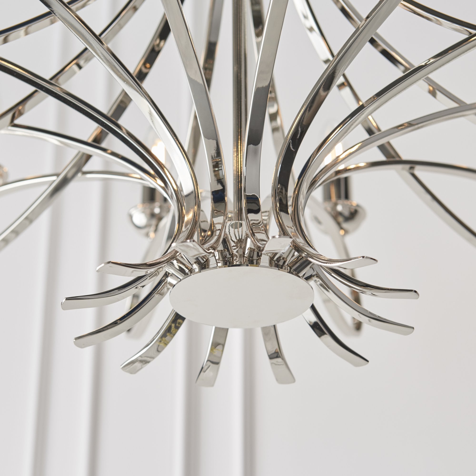 Interiors 1900 Penn 12 Light Pendant - Nickel