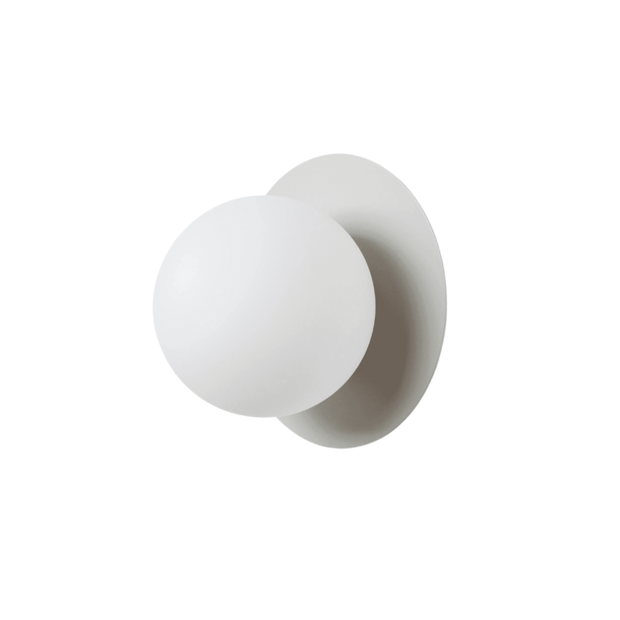 houseof. Opal Disk Wall Light - Sand