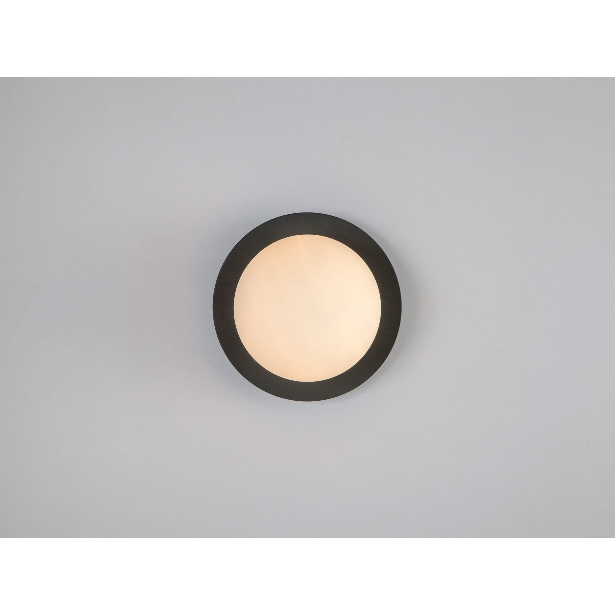 houseof. Opal Disk Wall Light - Charcoal Grey