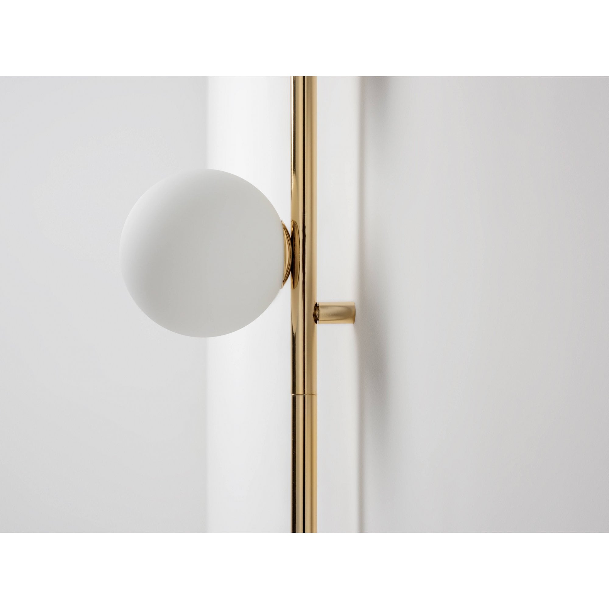 houseof. Bar Opal Ball Wall Light - Brass