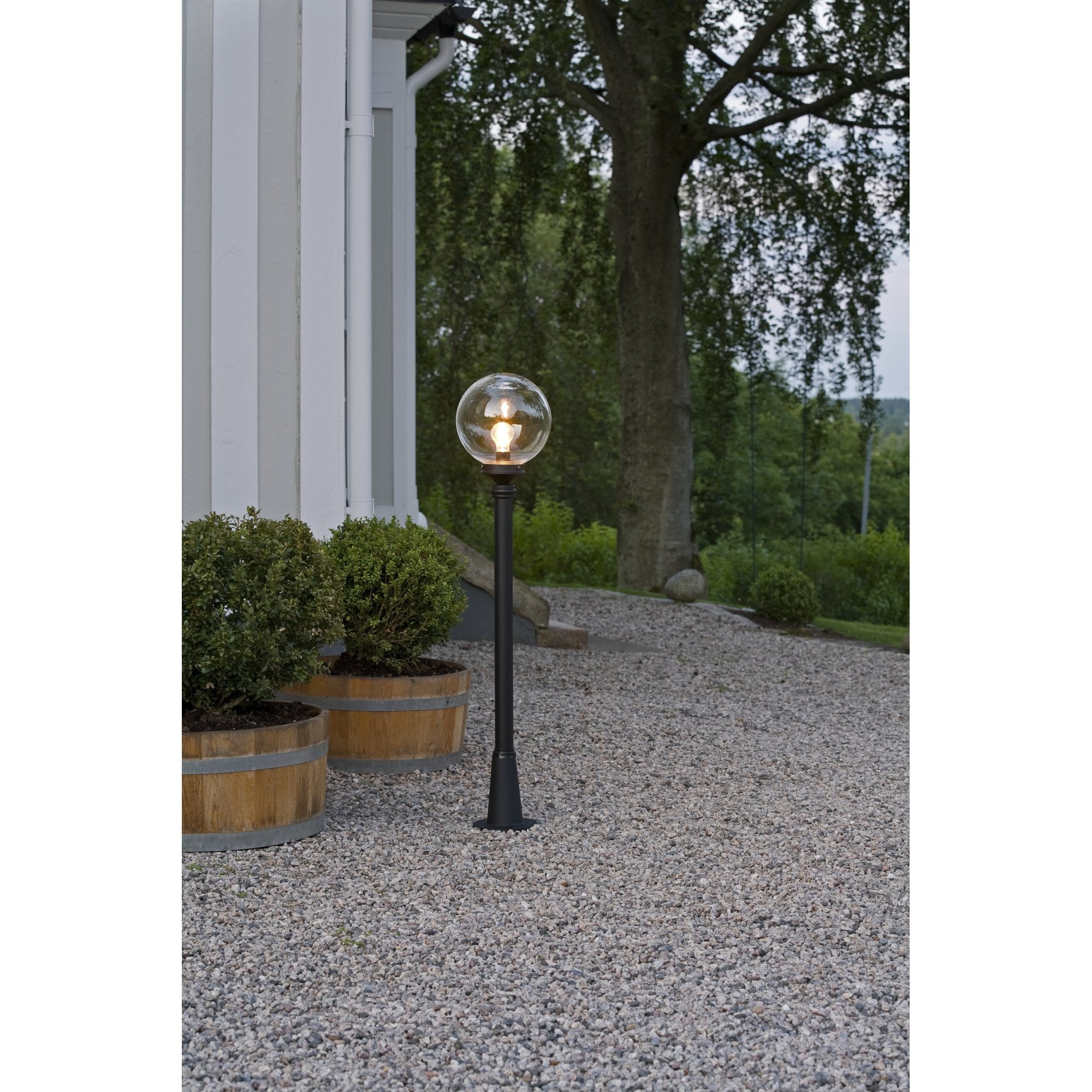 Konstsmide Orion Short Pole - Matt Black