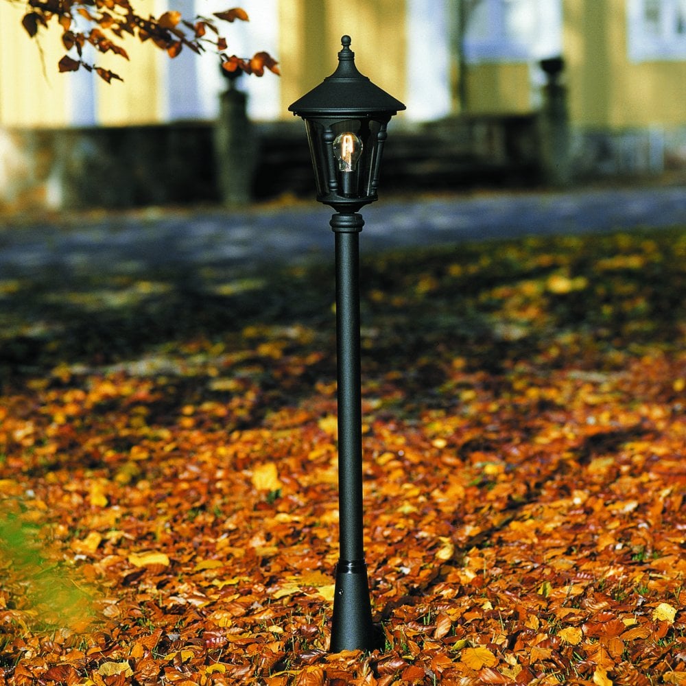 Konstsmide Virgo Small Single Head - Matt Black - Head Only