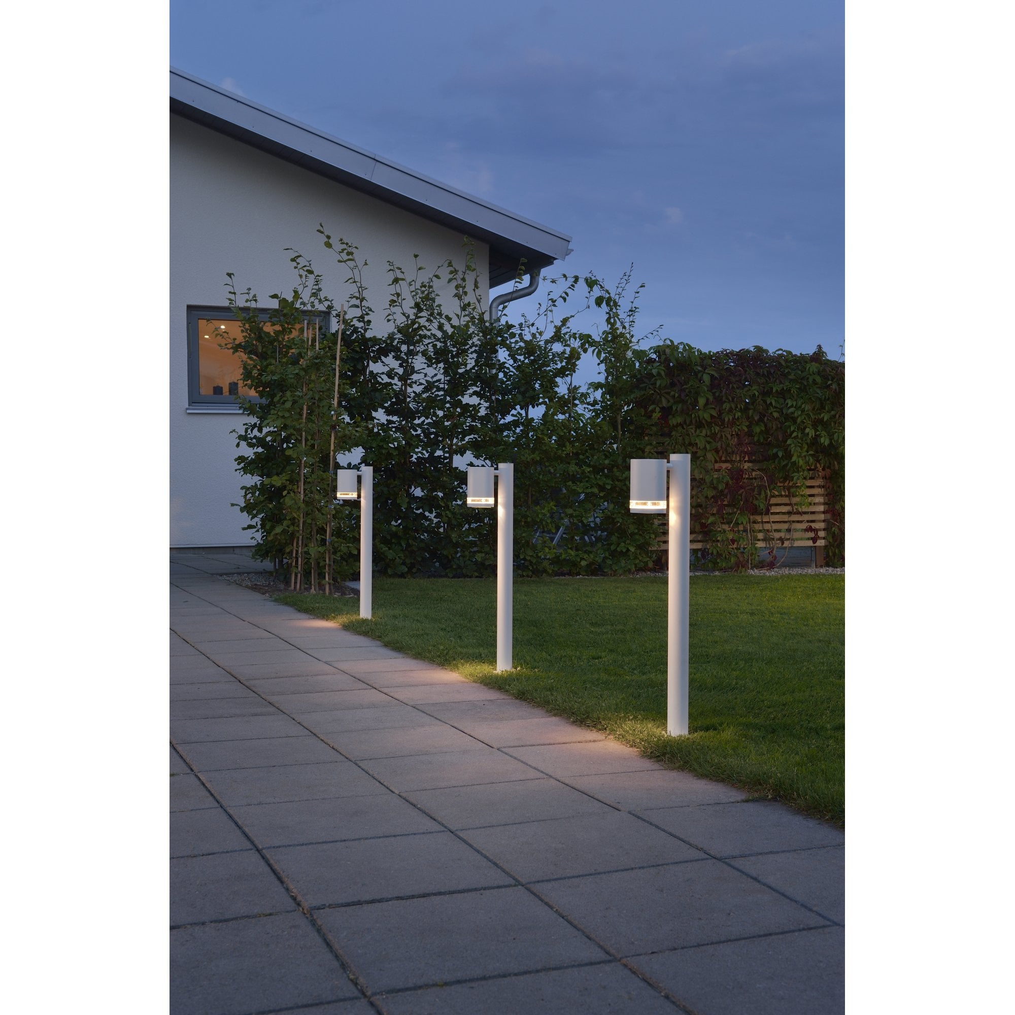 Konstsmide Modena Short Post Light - Matt White