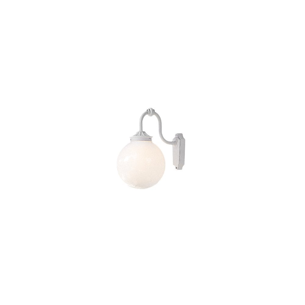 Konstsmide Spare 250mm Glass Globe for Arcturus/Orion - Opal - Shade Only