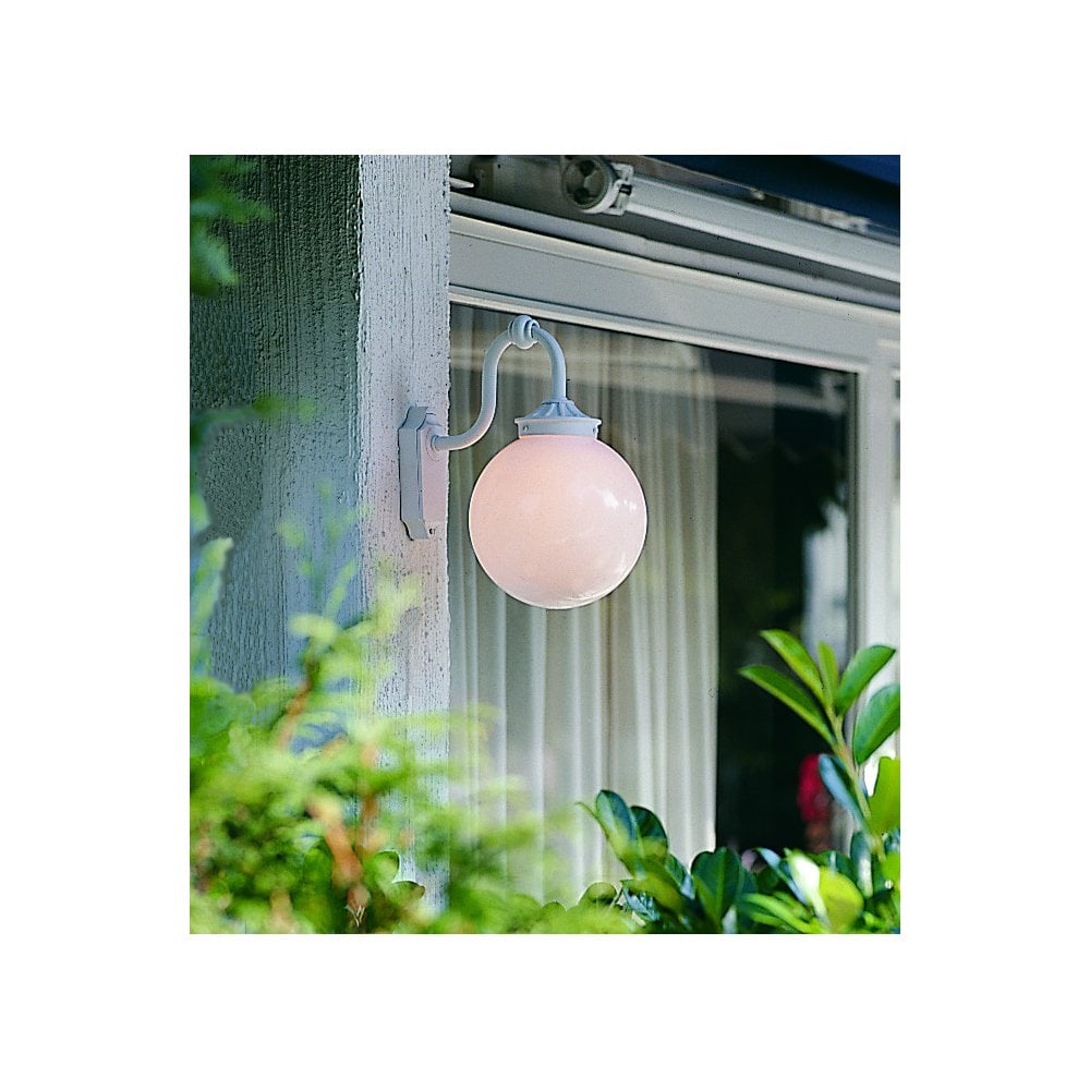 Konstsmide Spare 250mm Glass Globe for Arcturus/Orion - Opal - Shade Only