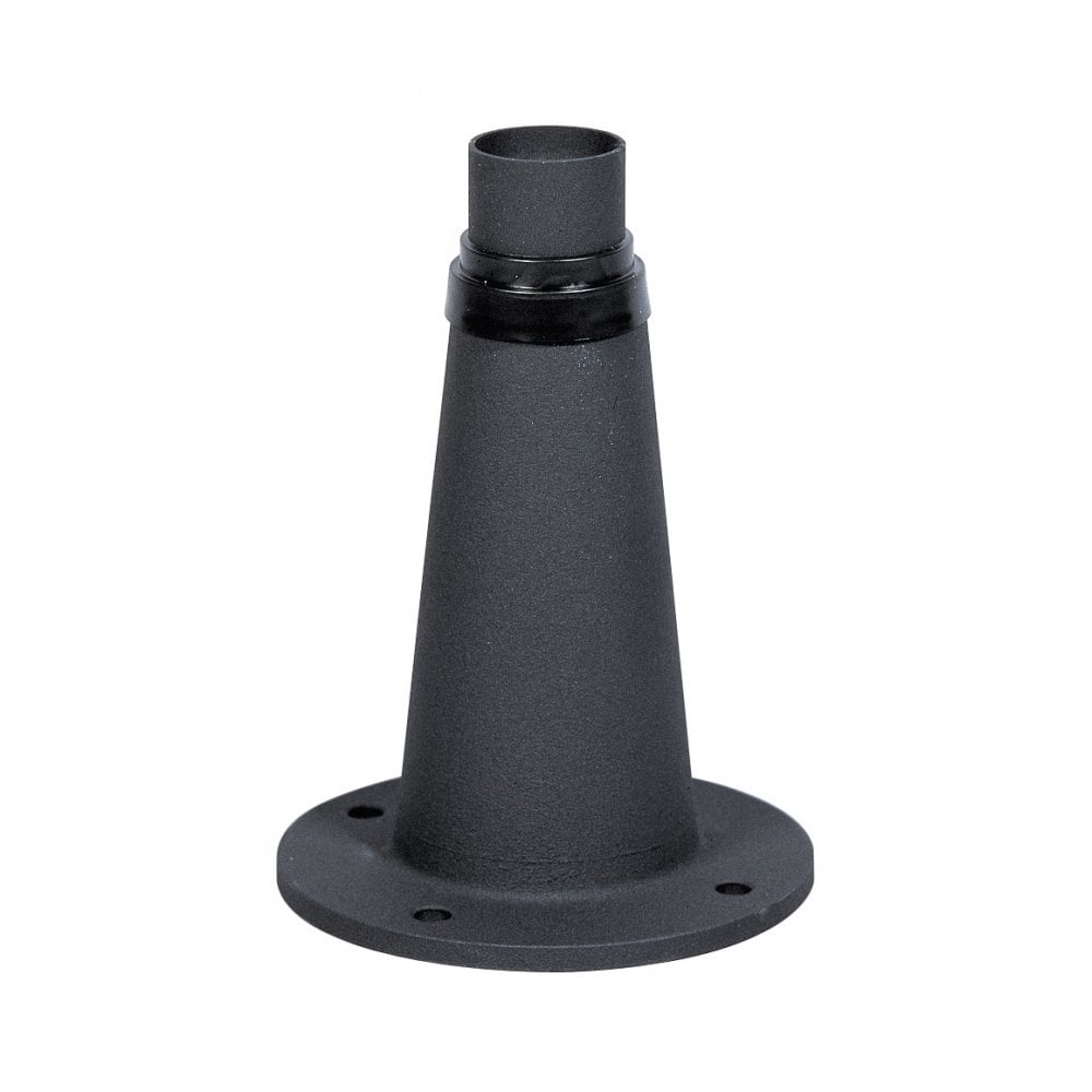 Konstsmide Junior Column - Matt Black - Base Only